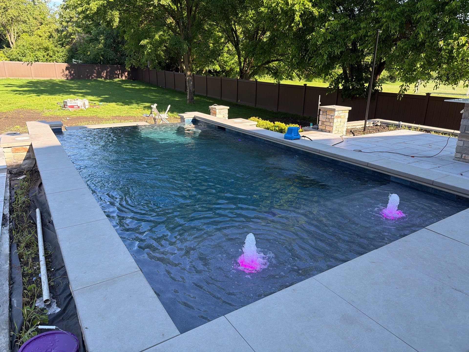 Swim Spa - Jet Benches - Spillover - French Riv by North Shore Pool & Spa