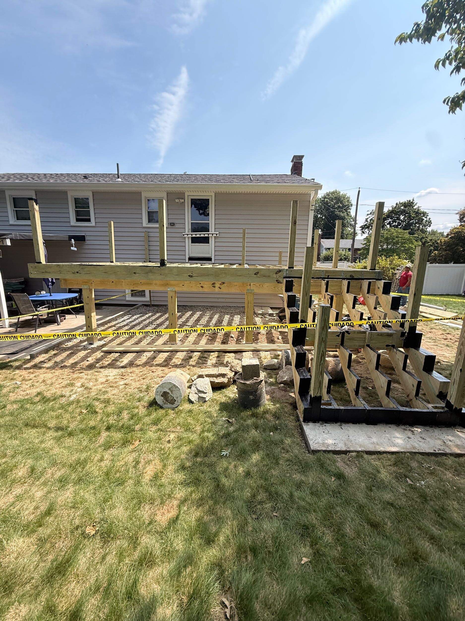New Deck in Randolph by Us Propaint And Renovation