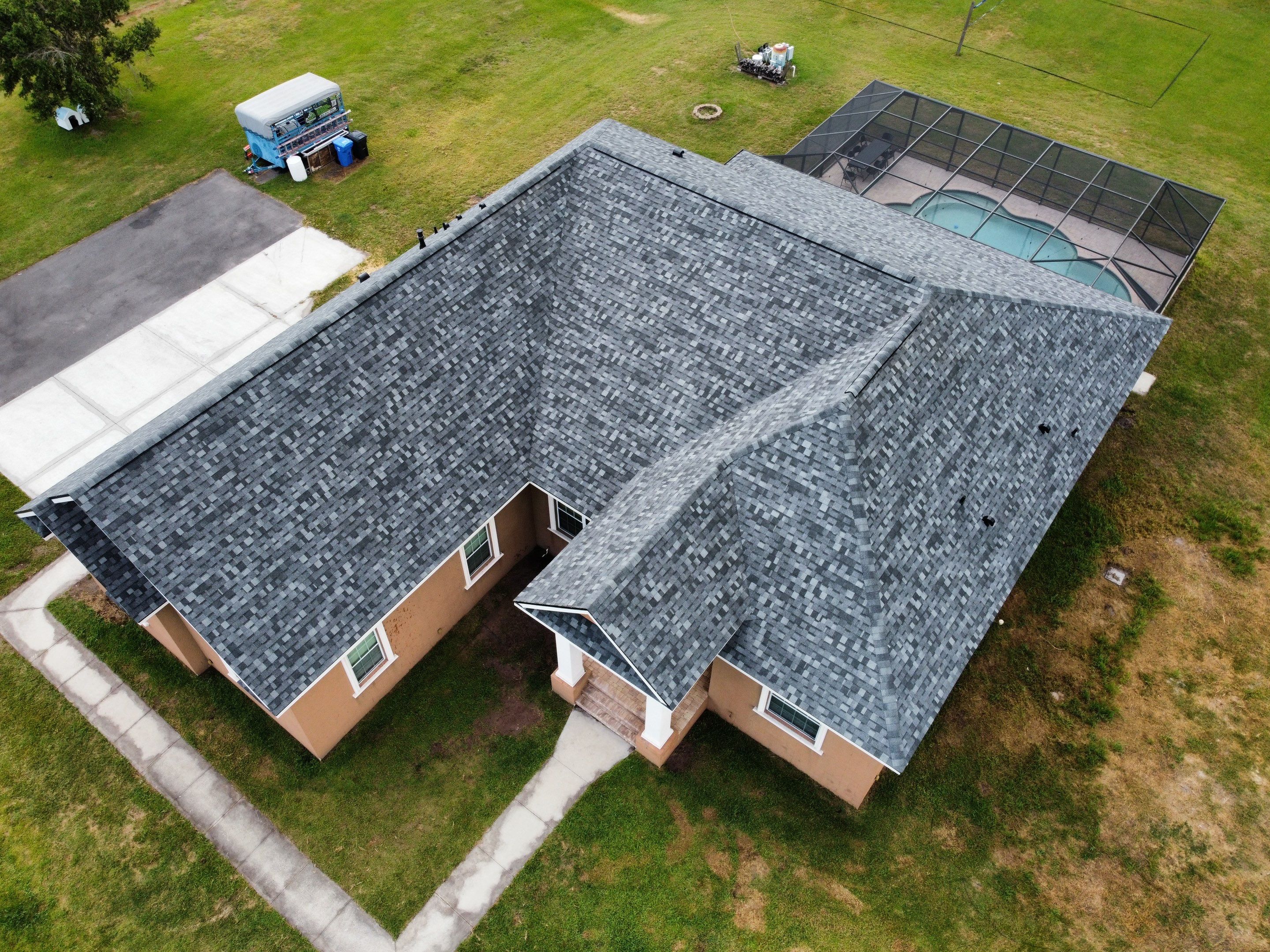 Roof Replacement in Wimauma, FL. by Steadfast Roofing