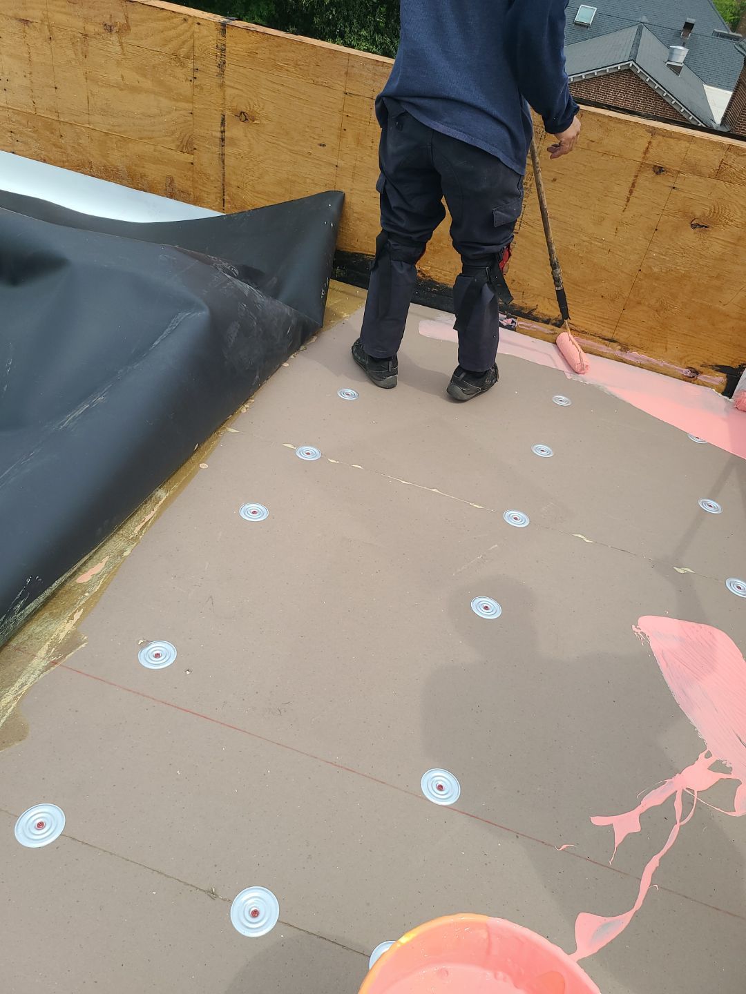 Alexandria: Carlisle Syntec TPO Flat Roof Installation by RM Banning, Inc.