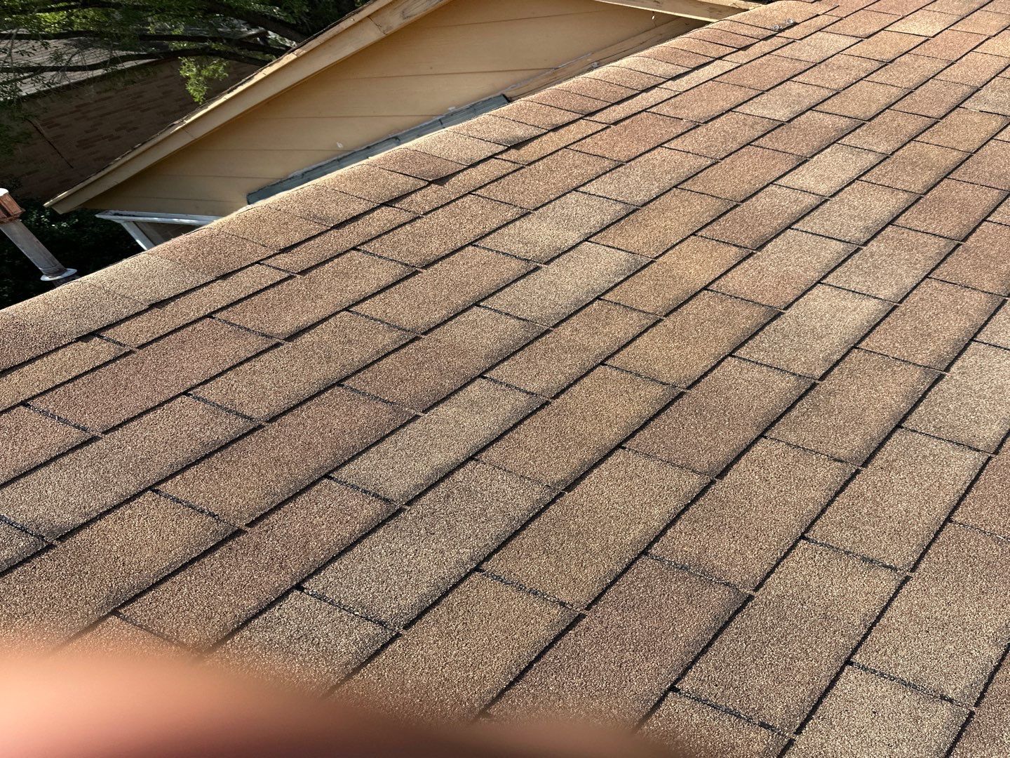 Hail Damage using Owen's Corning Duration (Lifetime) Shingles by Roof Repair Company