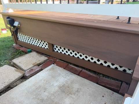 Exterior Wood Restoration & Deck Improvements by Legendary Services Company LLC.