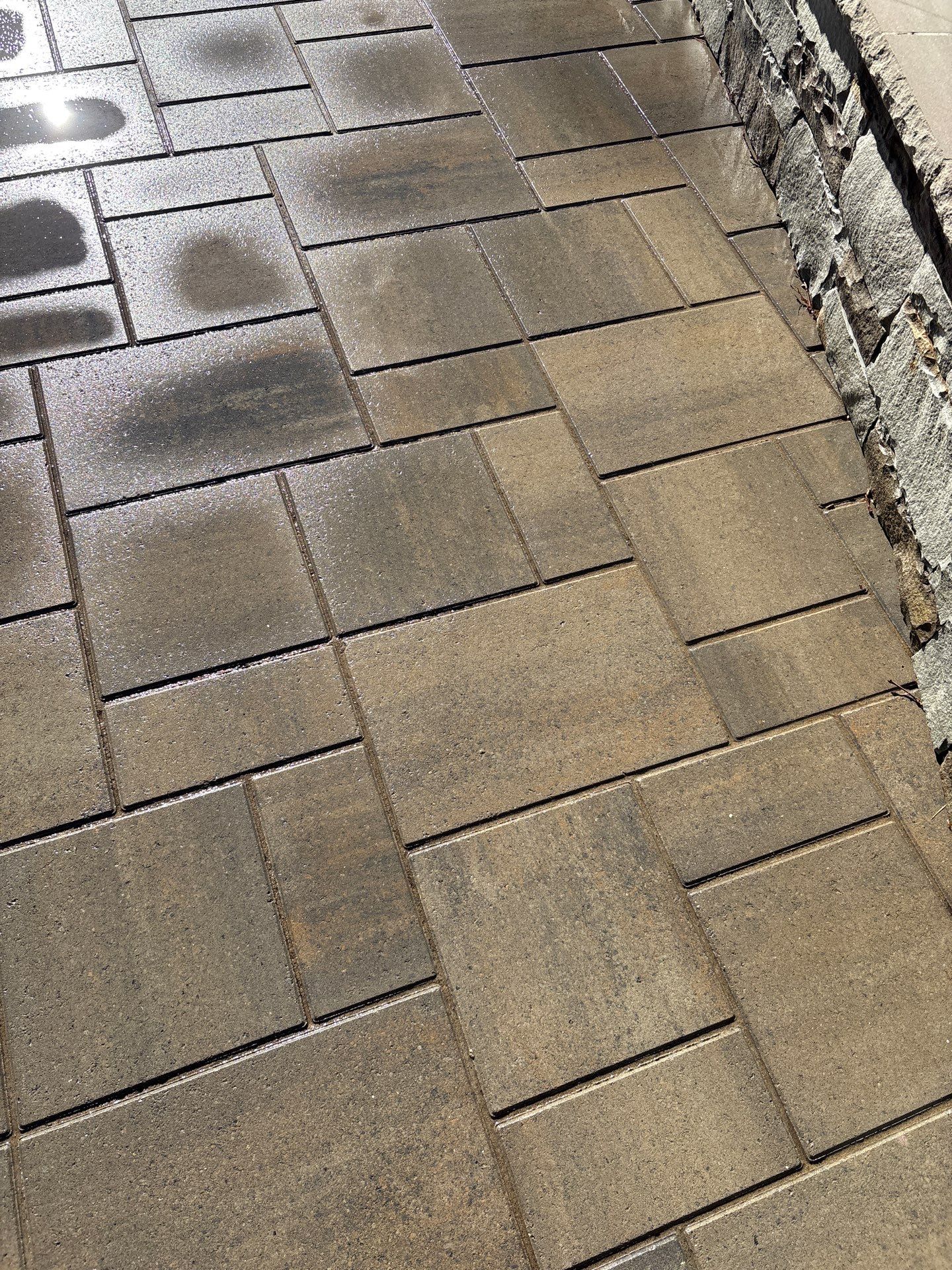 Concrete Driveway and Pool Deck using Concrete Sealant by DuraSeal