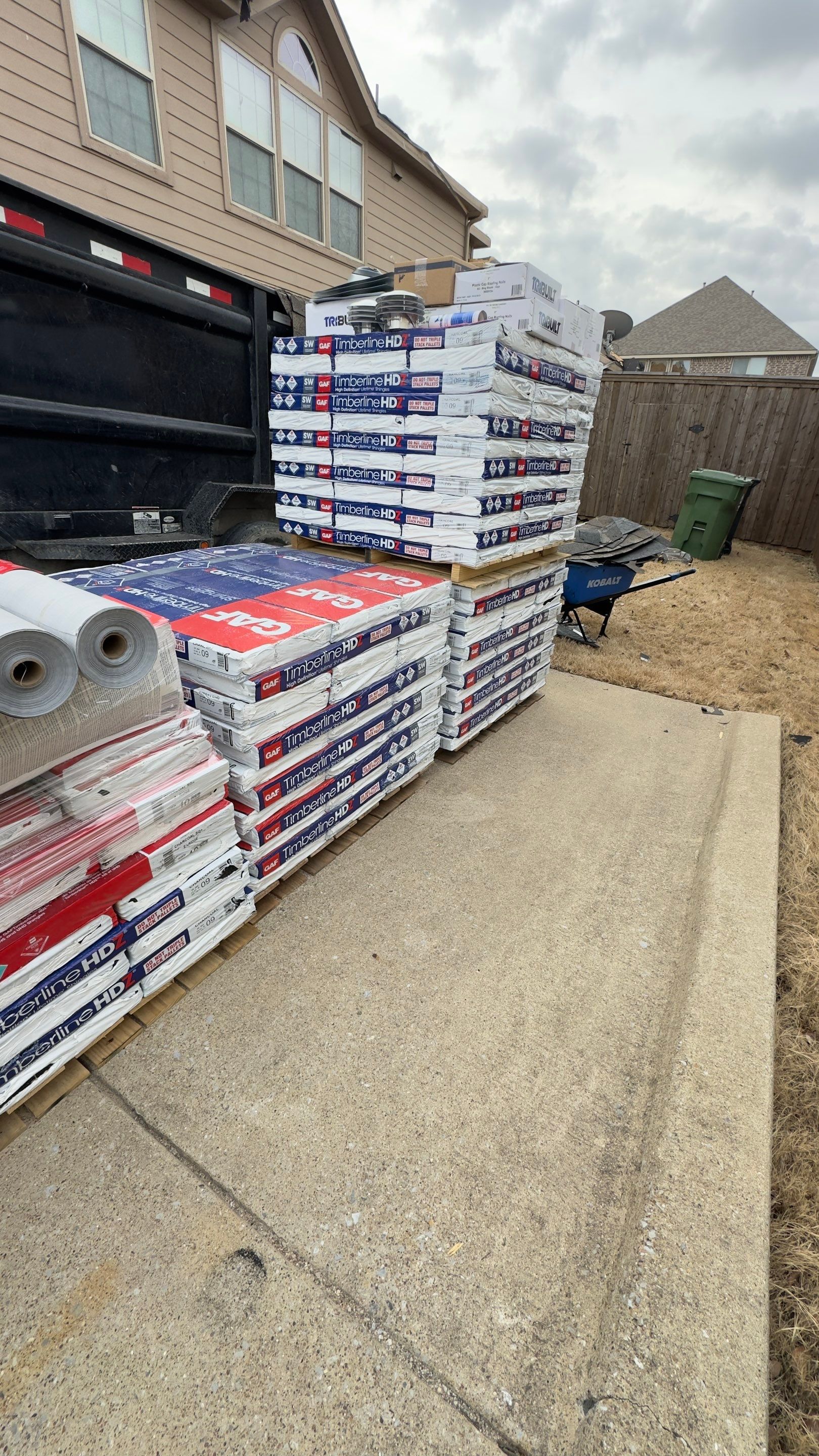 Project in Murphy by Zeus Exteriors