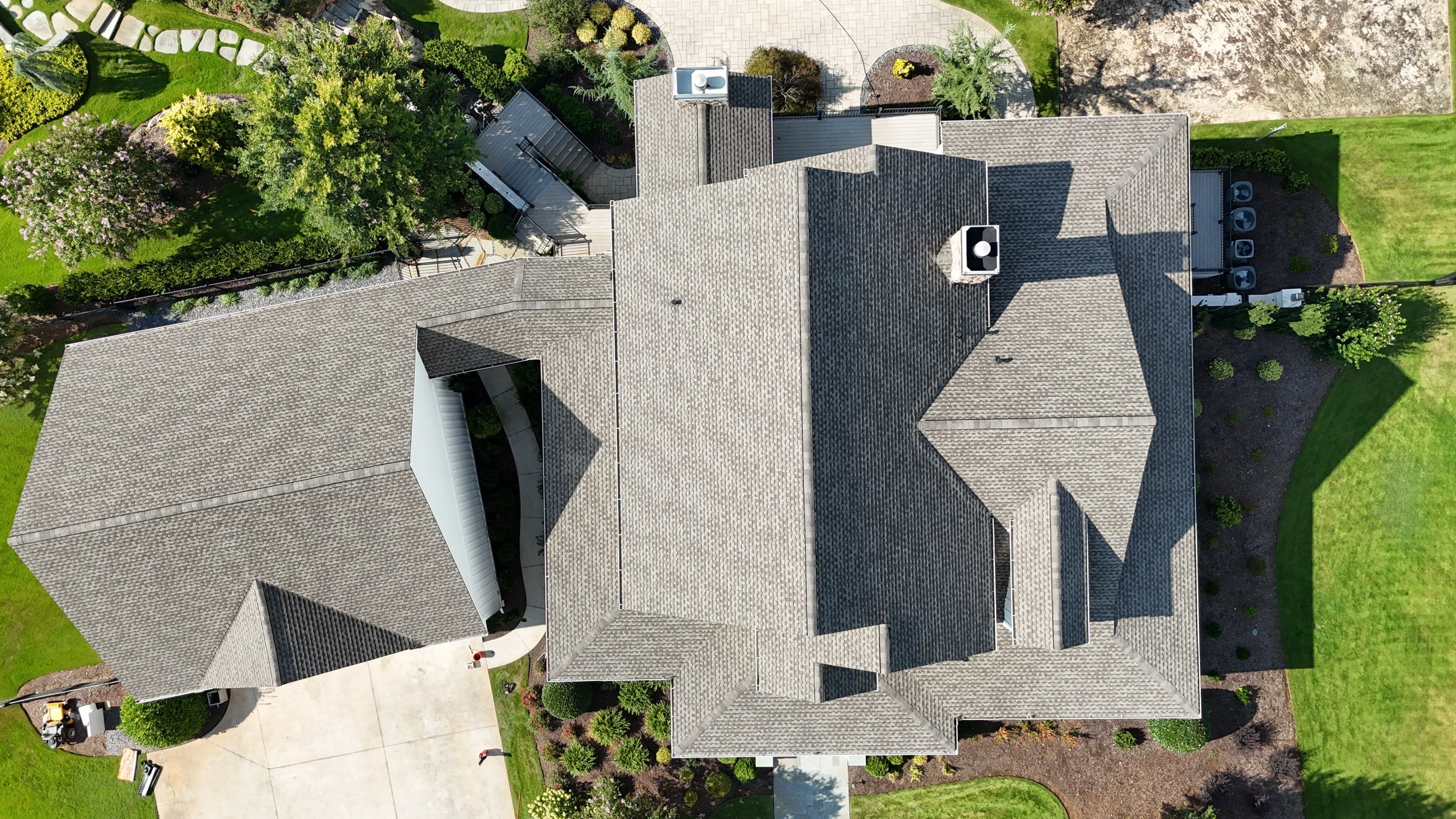 Cumming, GA Roof Replacement GAF Timberline UHDZ Weathered Wood by Reset Roofing