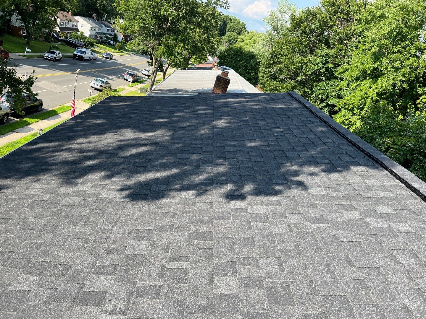 Residential Roofing Installation using CertainTeed Landmark, Charcoal by RJC General Construction, LLC.