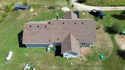 Residential Roofing Install - Atlas Pinnacle Pristine Shingles - Color Copper Canyon