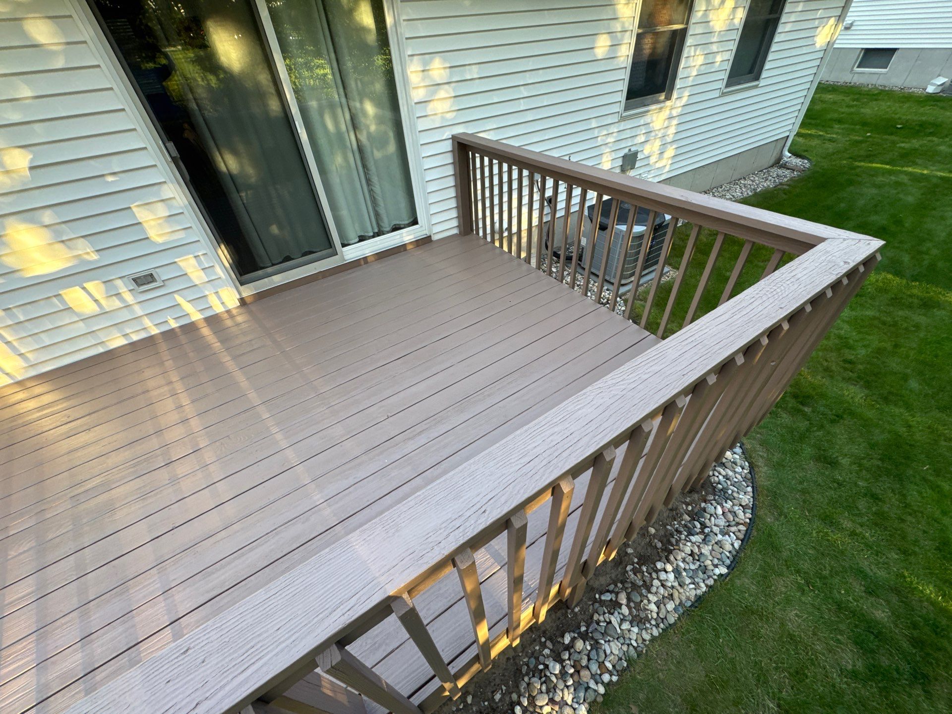 Deck Pressure Washing and Staining in Norton Shores Michigan! by Gordon Painting