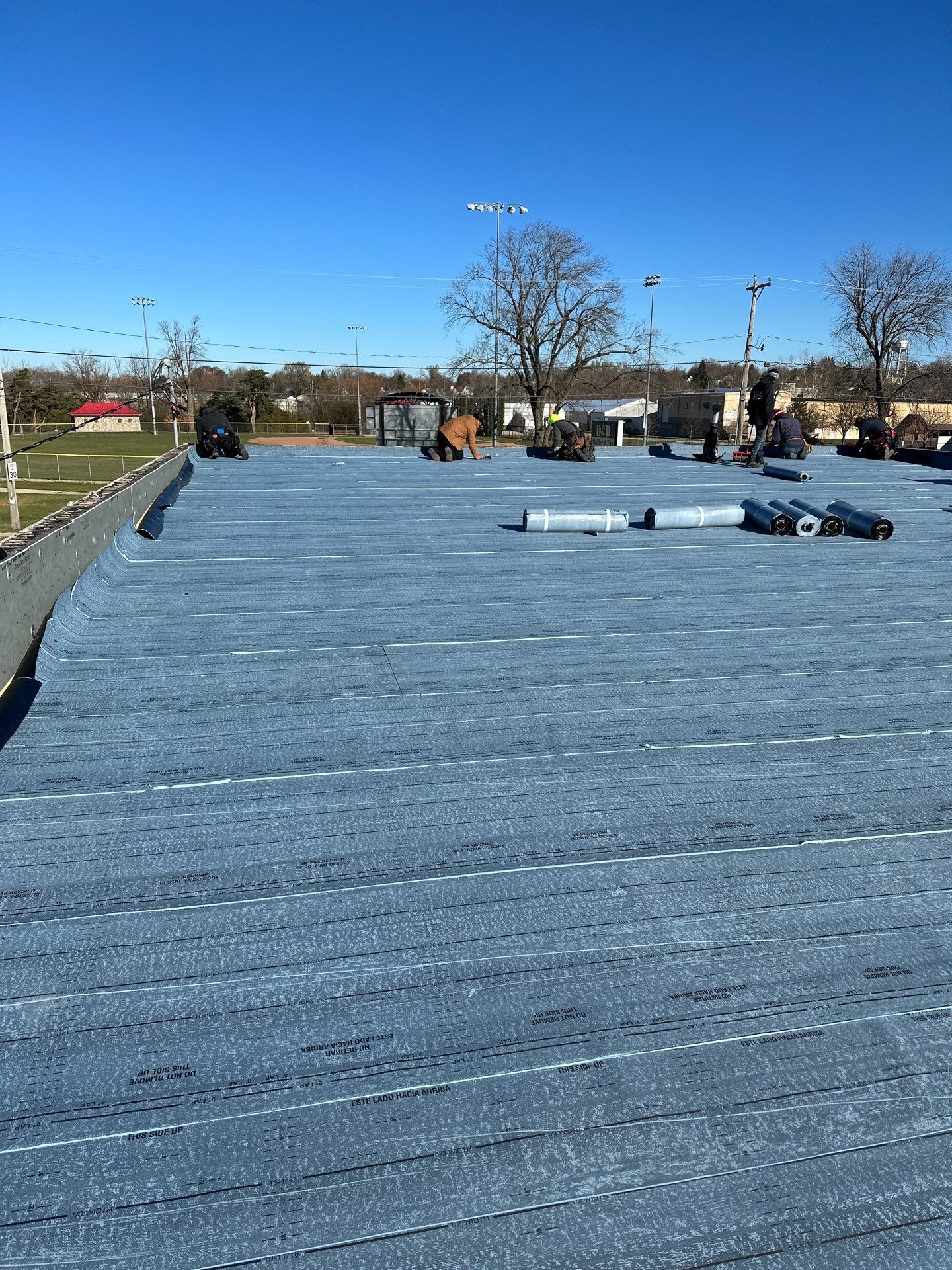 Commercial Roofing using Certainteed Flintastic Self Adhered by Stendahl Services