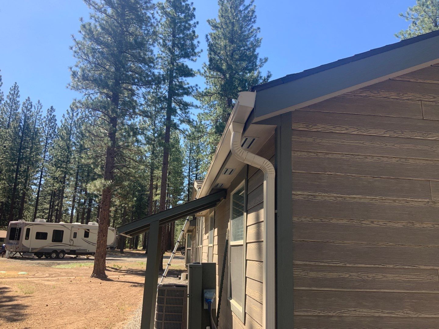 Gutter Installation using Englert LeafGuard Gutters by Byers Enterprises 