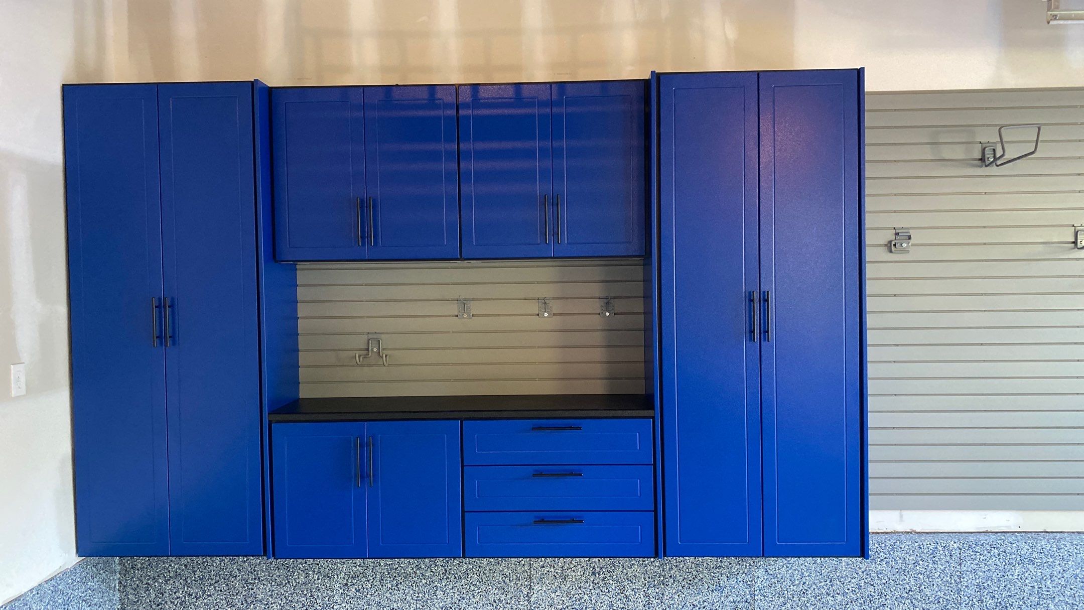 Kevin N. adds wall storage to garage! by Banner Garage