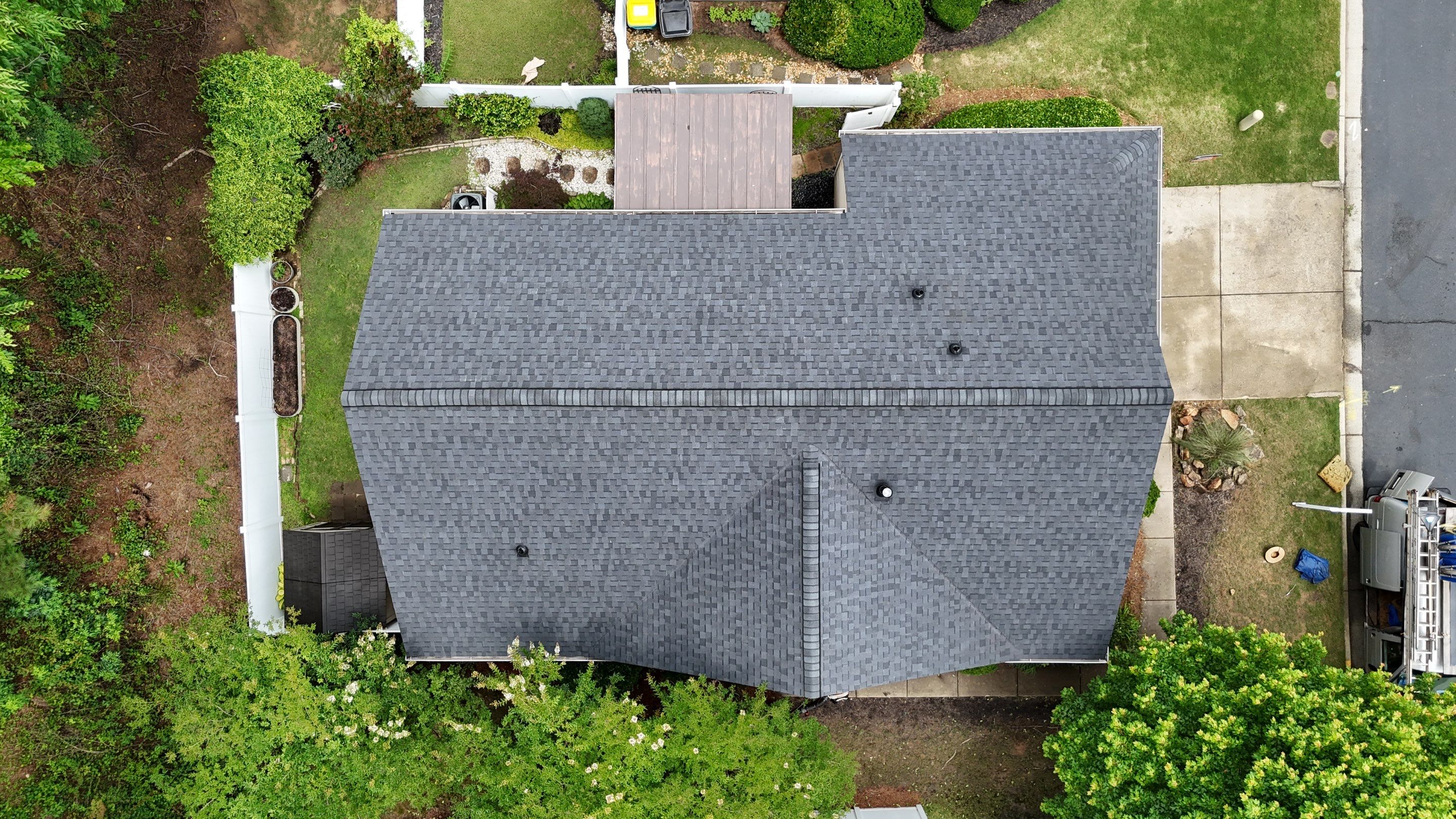 Woodstock, GA Roof Replacement, CertainTeed Landmark Moire Black by Reset Roofing