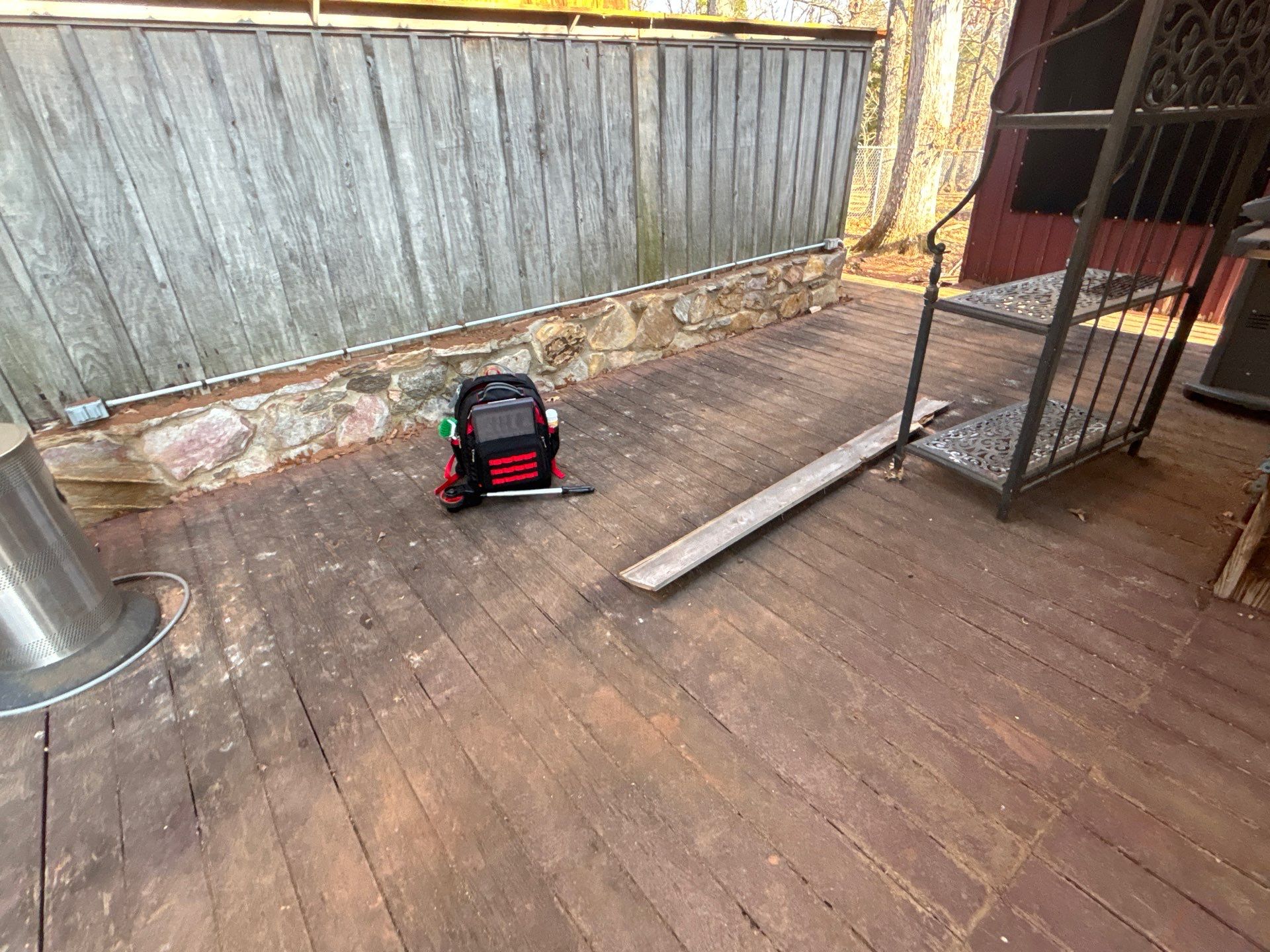Coated Deck using Wood Sealant + Stain by DuraSeal