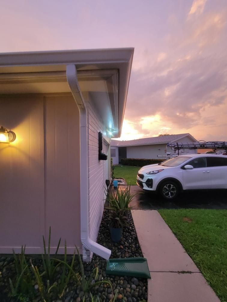 6-Inch Gutters Installed in Fort Myers FL by Gutter Professors