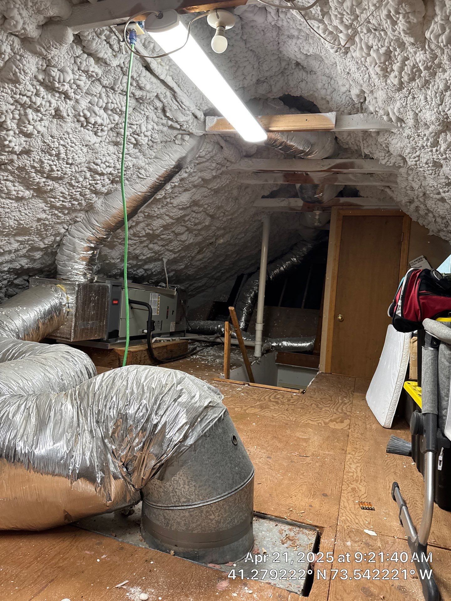 Project in South Salem by Healthy Home Energy & Consulting