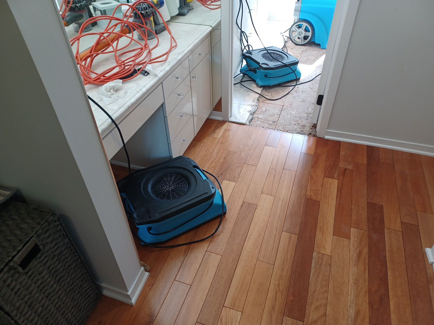 Project in West Bloomfield Township by EzDry Water Mitigation & Property Restoration