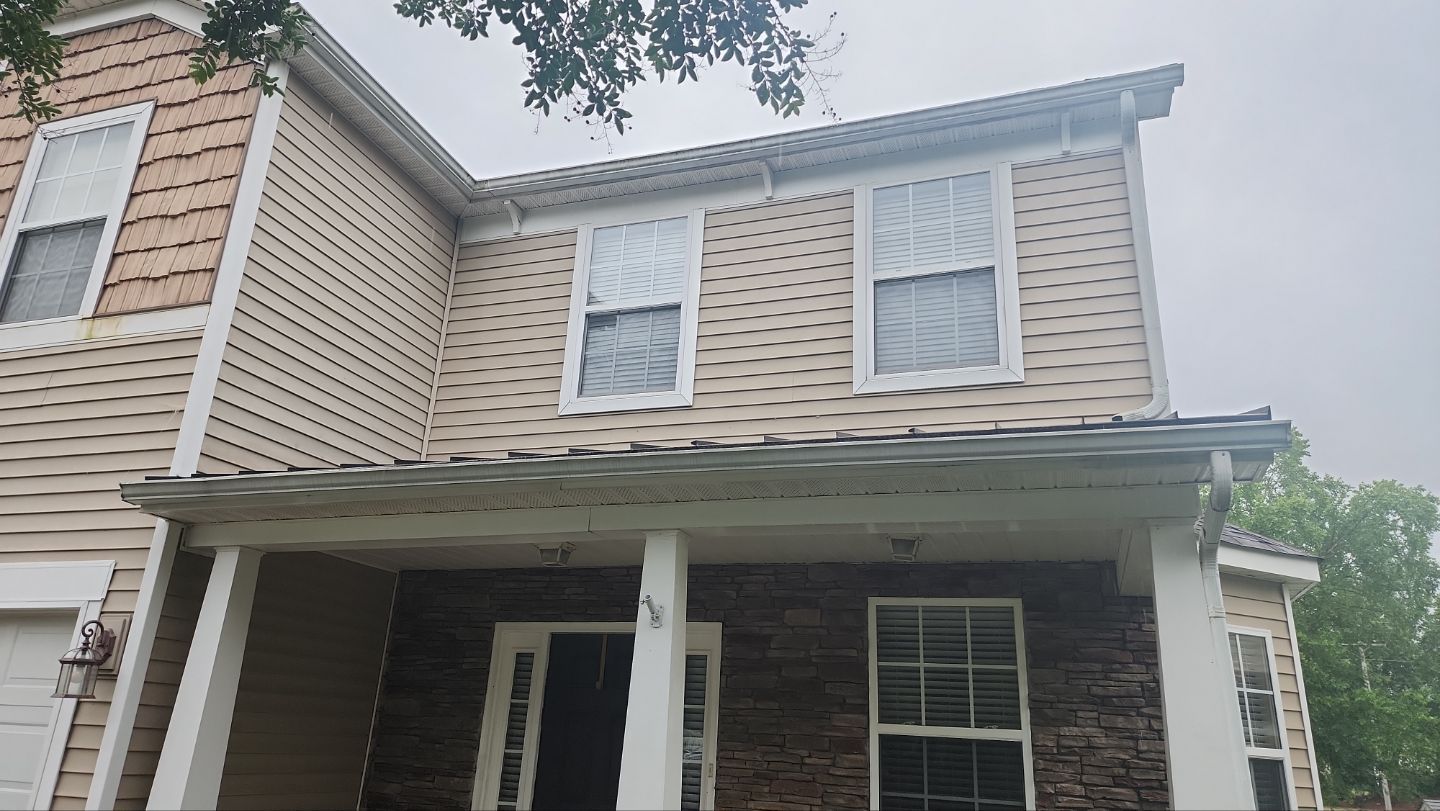 House Wash using cleaner by Power Wash Masters LLC