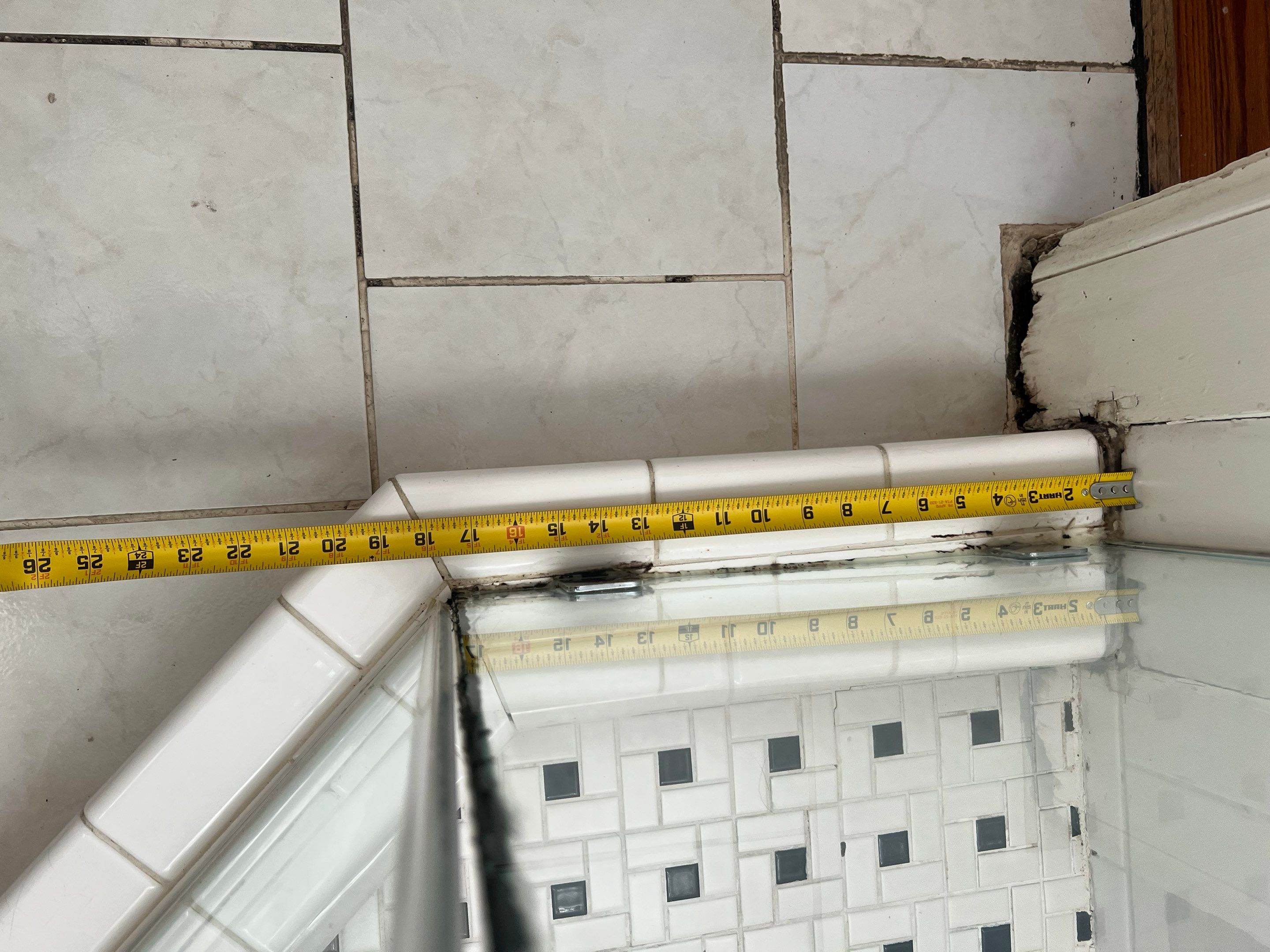 Neo-Angle Shower Project in Bentonville, AR by Ozark Home Pros