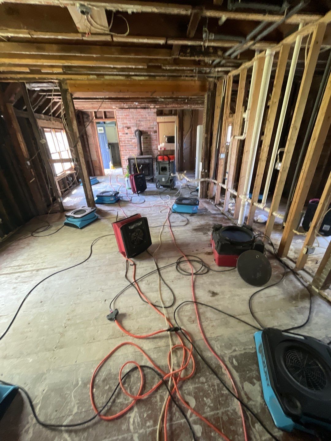 Project in Croswell by EzDry Water Mitigation & Property Restoration
