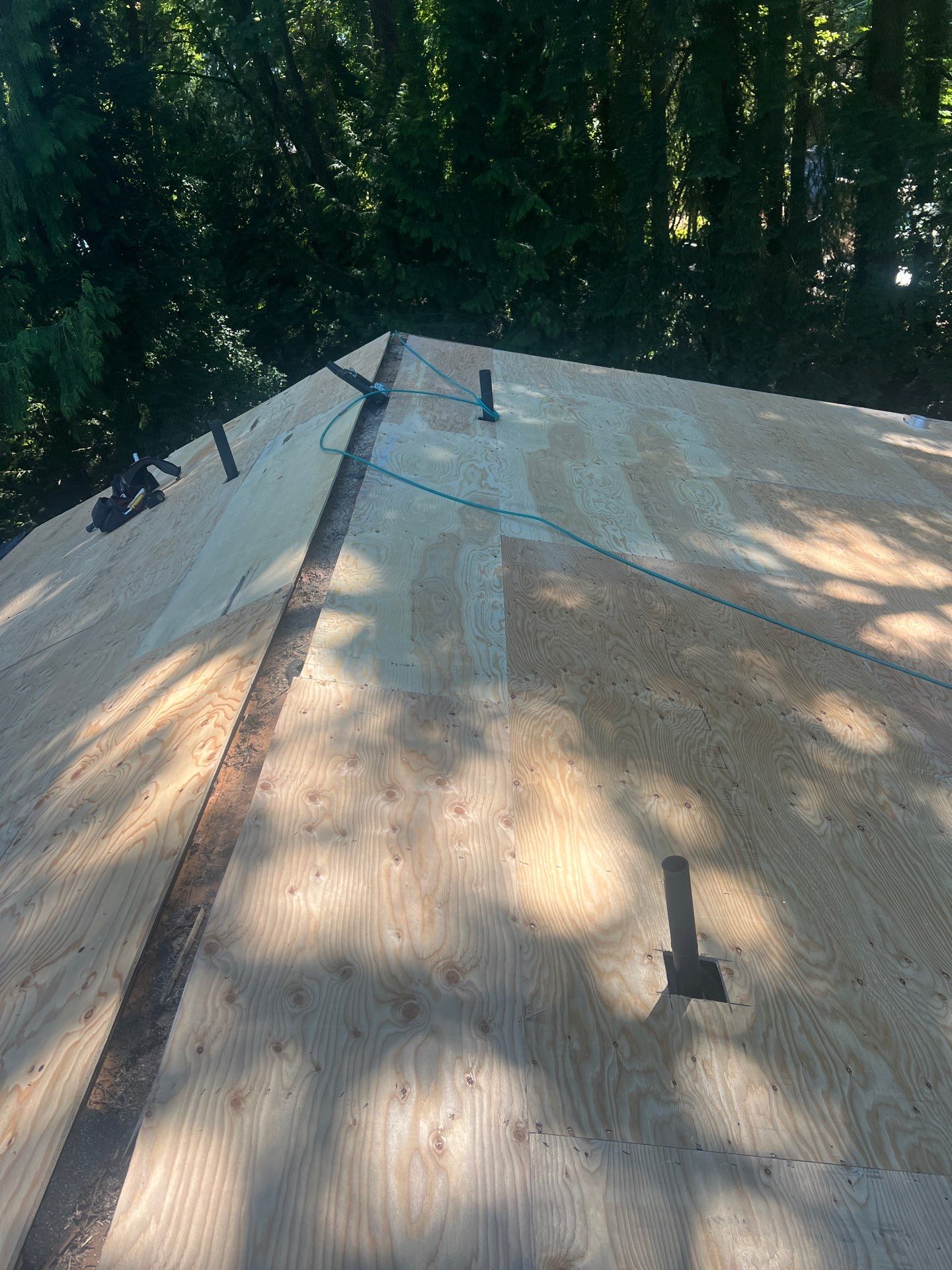 Residential Roofing Installation using GAF HDZ Shingles by Roofing Formula LLC