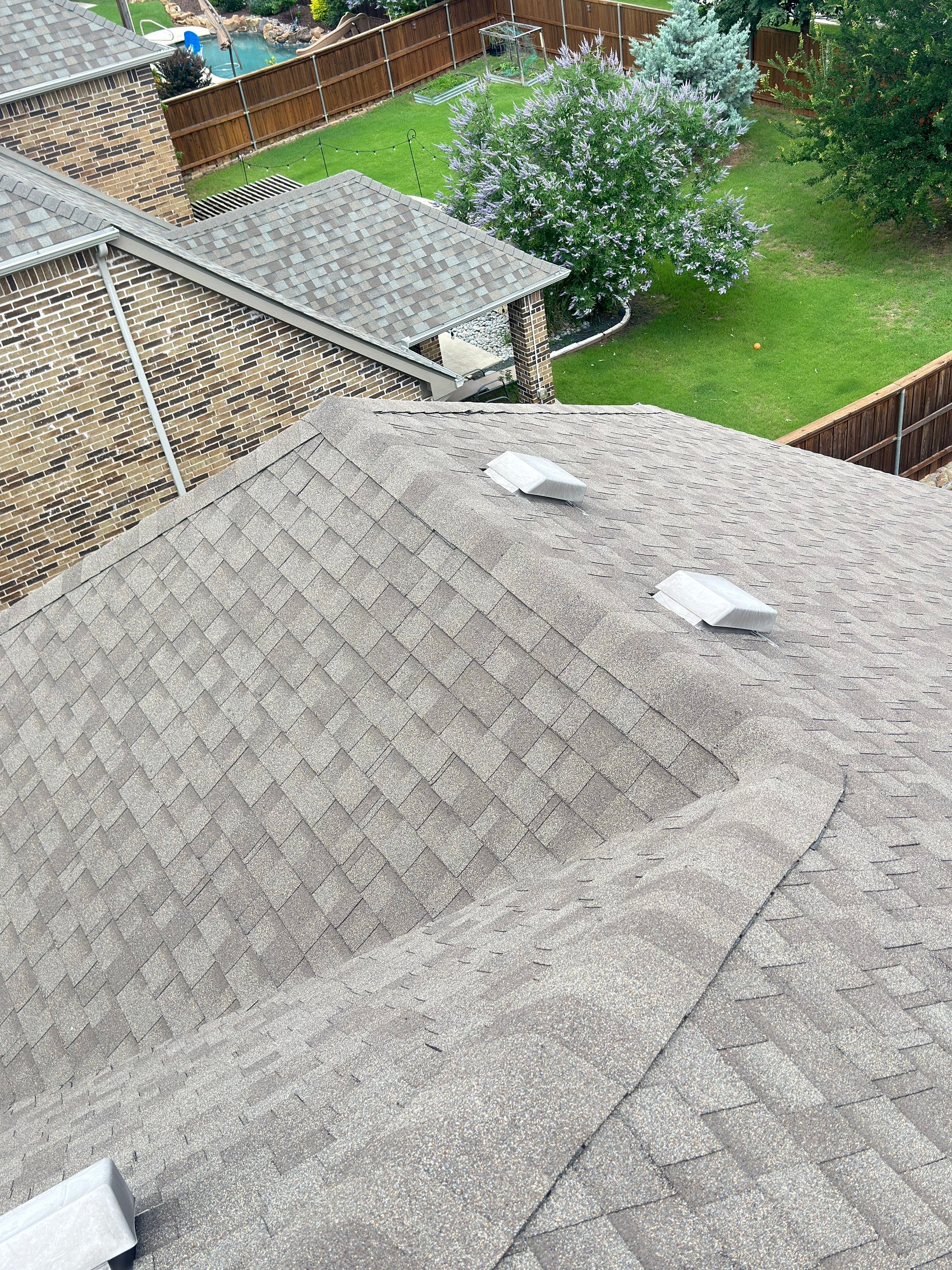 Inspection Wind damages and ceiling leaks McKinney, TX by NIMBUS GENERAL CONTRACTORS, LLC