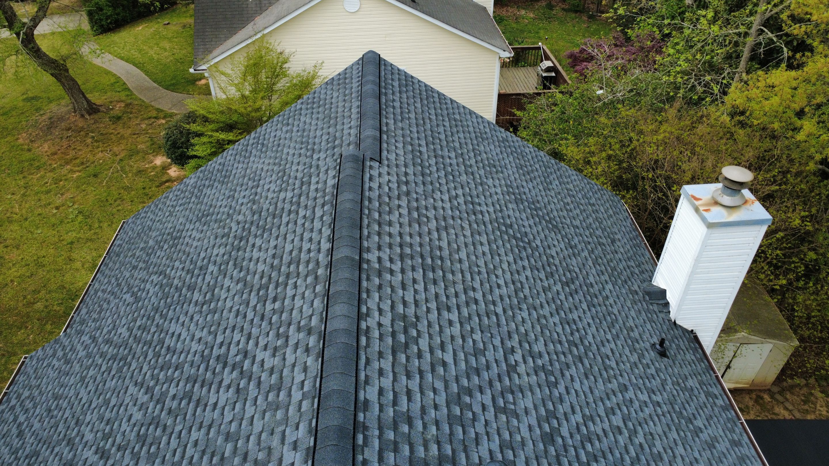 Cumming, GA Roof Replacement GAF Timberline UHDZ Charcoal by Reset Roofing