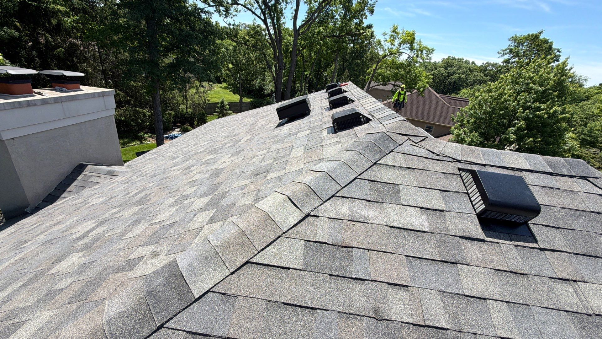 Woodridge Residential Roof Replacement Featuring Malarkey Vista AR Shingles by Pro Home Services Inc