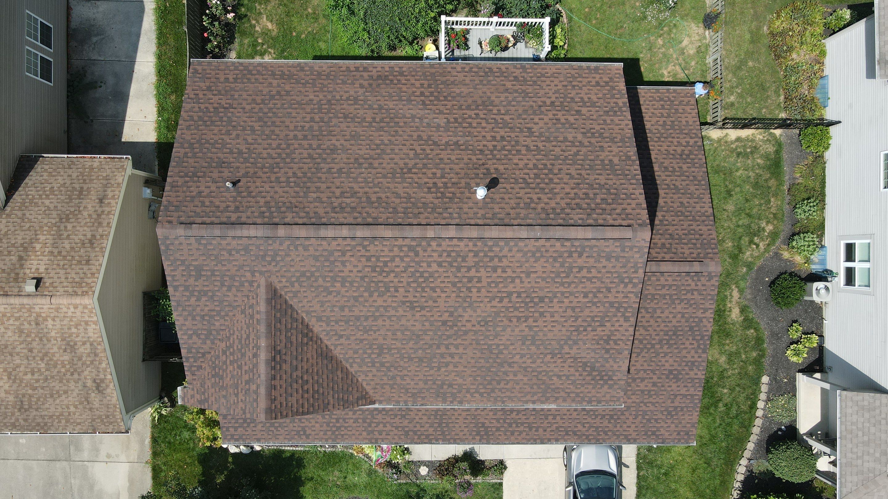 Residential Roofing Installation using Timberline HDZ Shingles - Hickory by RoofX 
