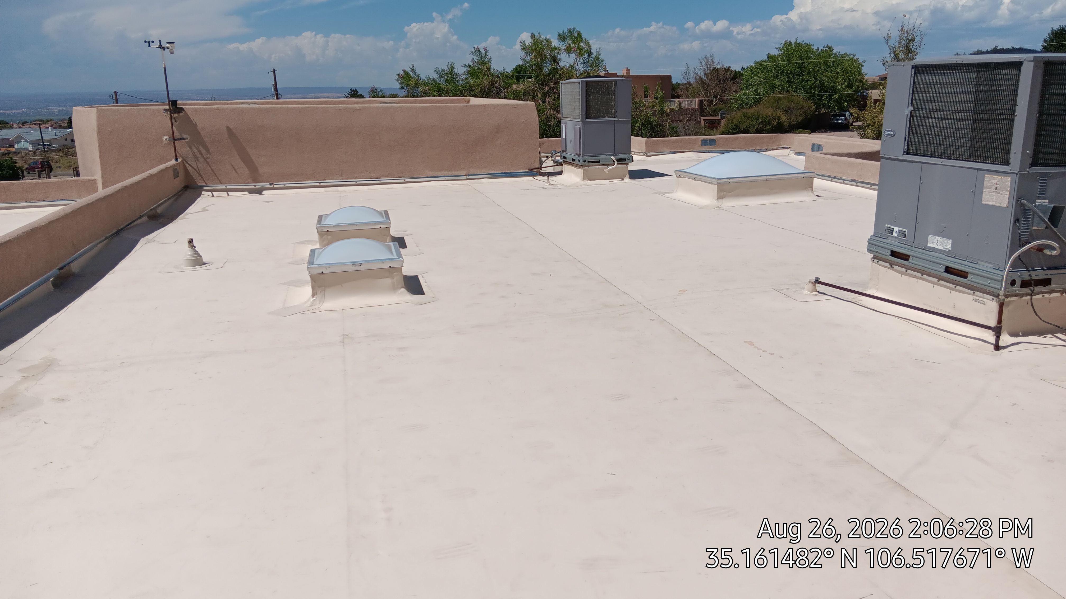 TPO Roof Replacement and Wood Repair in Albuquerque by Doyle Roof Masters Inc