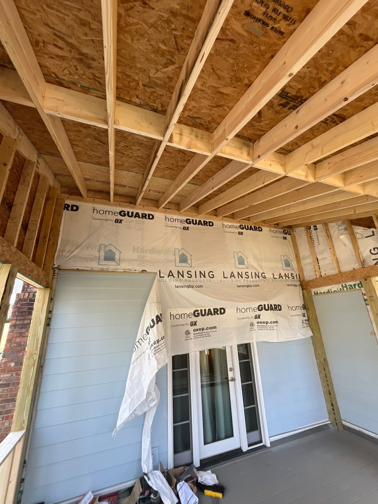 Trex Deck Build and Screen Porch Installation in Duluth, GA by Nelson Exteriors