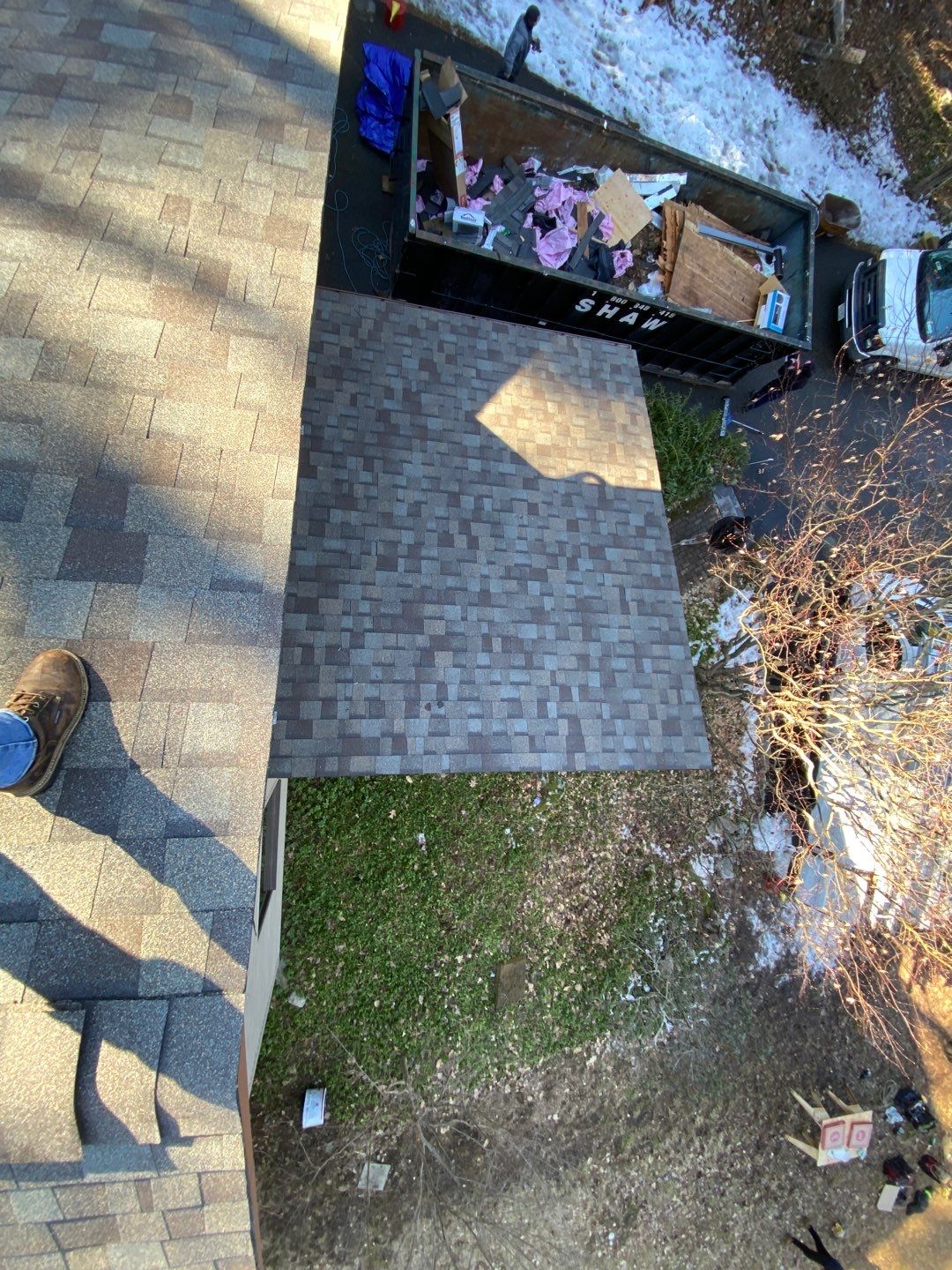 Residential Roofing Installation using Owens Corning TruDefinition by Sensible Home Solutions