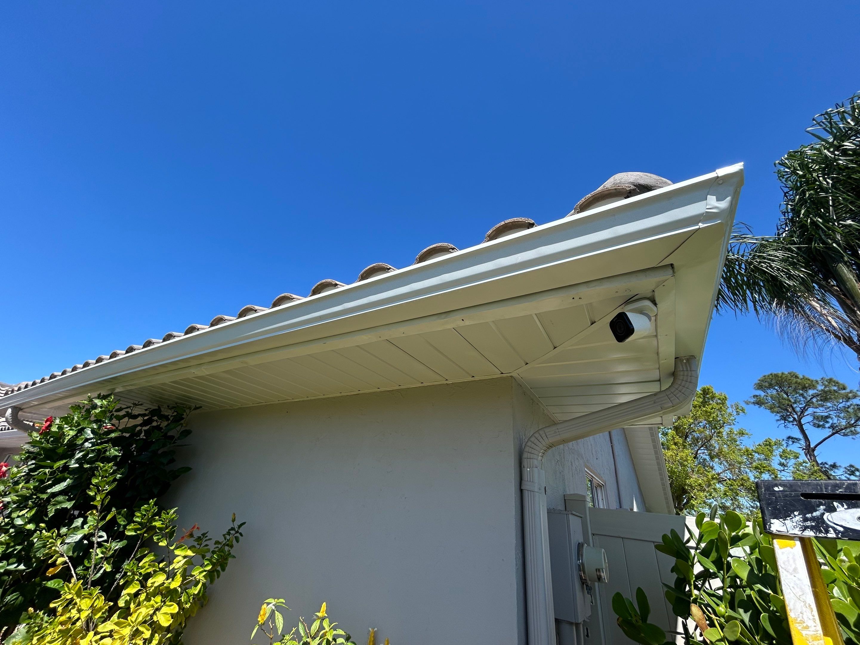 Fascia and Soffit Repair with New Gutters  by Gutter Professors