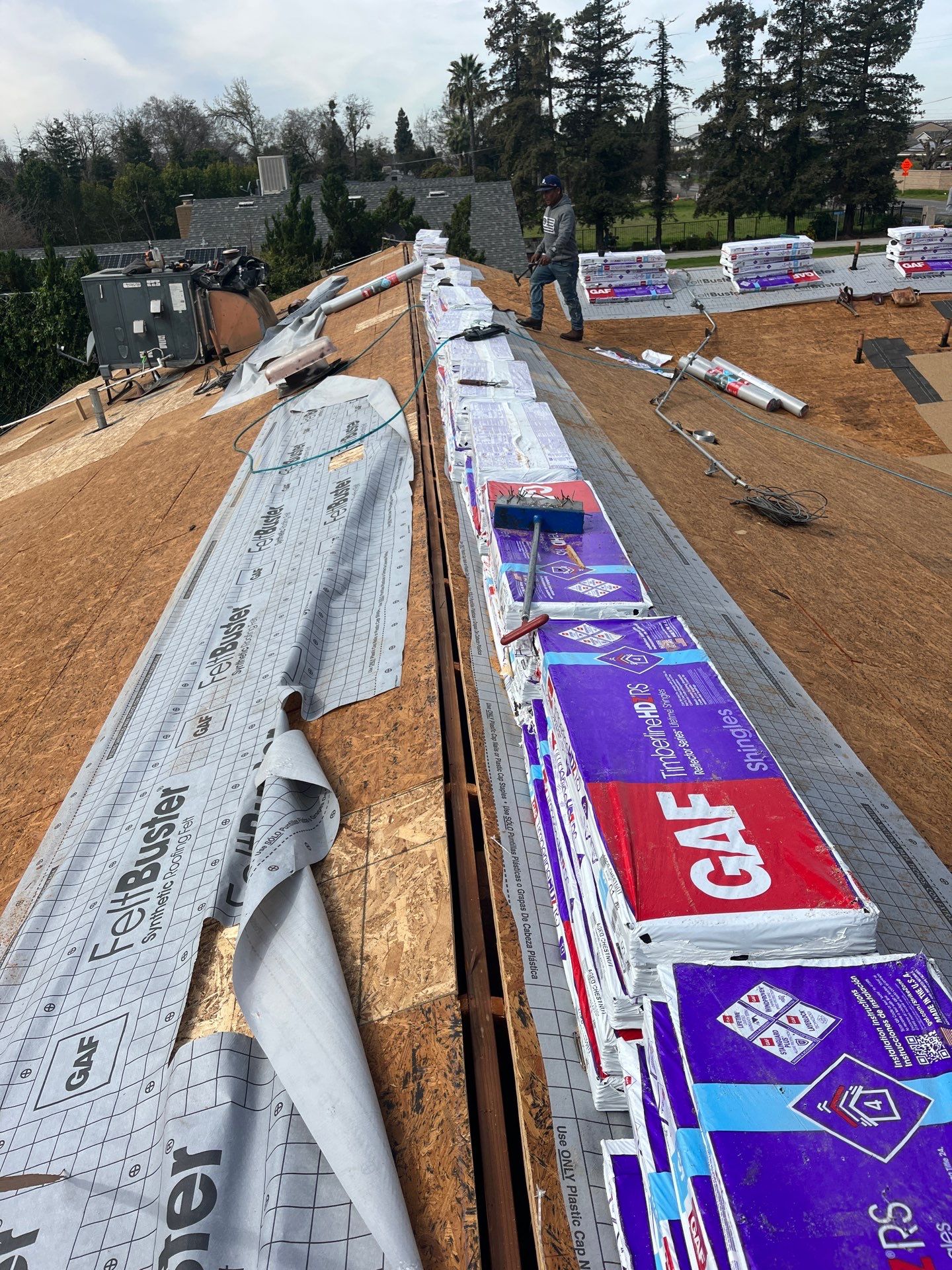 Roofing Installation + Solar Panel Handling + HVAC Corrections by Grandmark Service Company