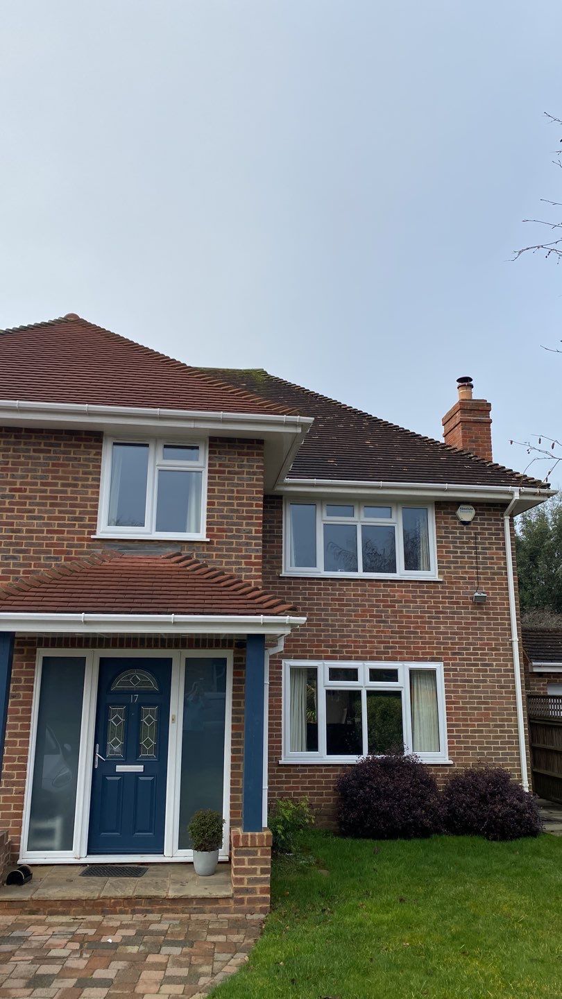 Roof and Patio Cleaning using Honda 15lpm Low Pressure Washing Machine by Ges Exterior Cleaning ltd