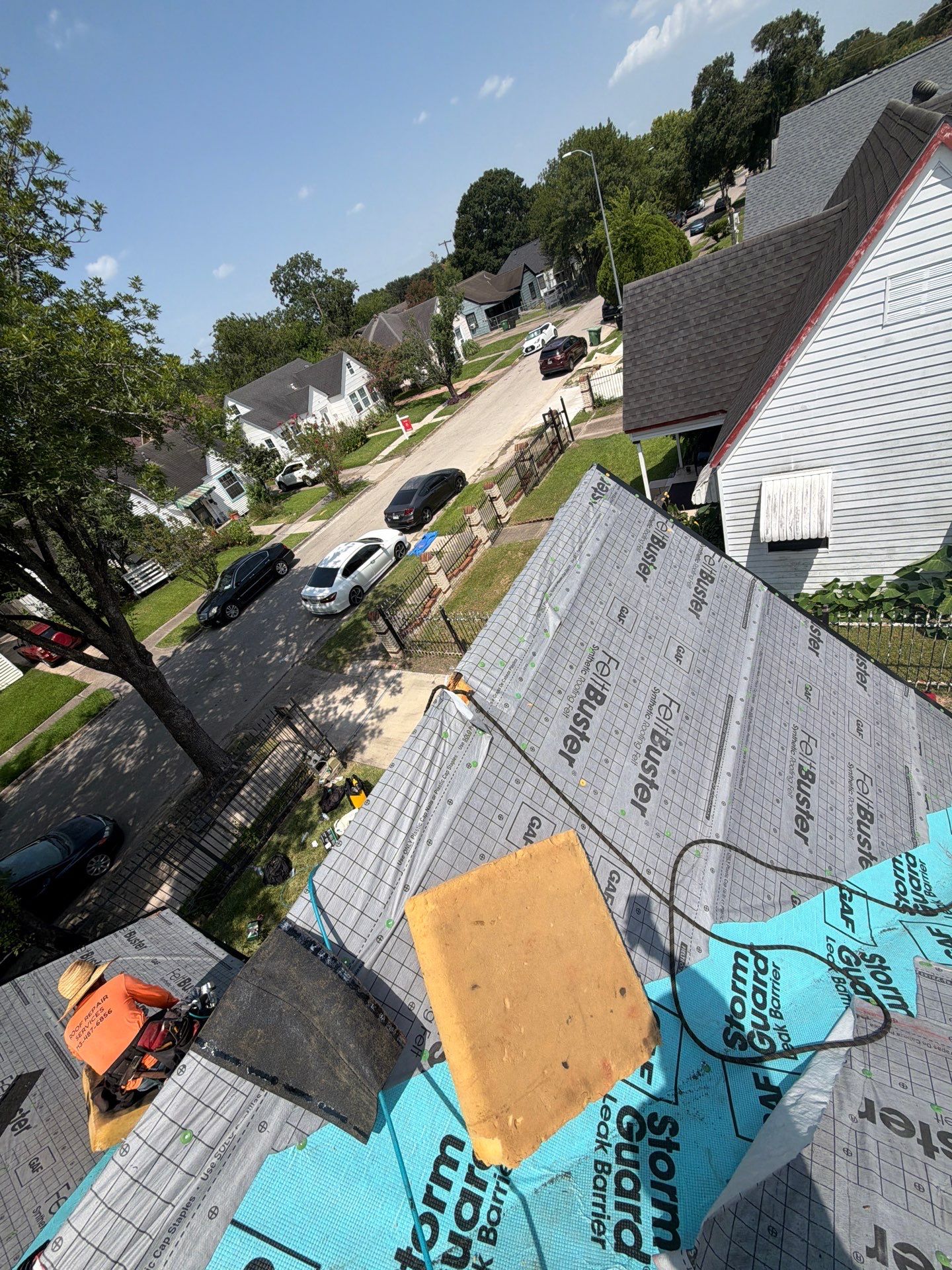 Roof Replacement in Lawndale / Wayside, Houston TX by Roof Repair Company