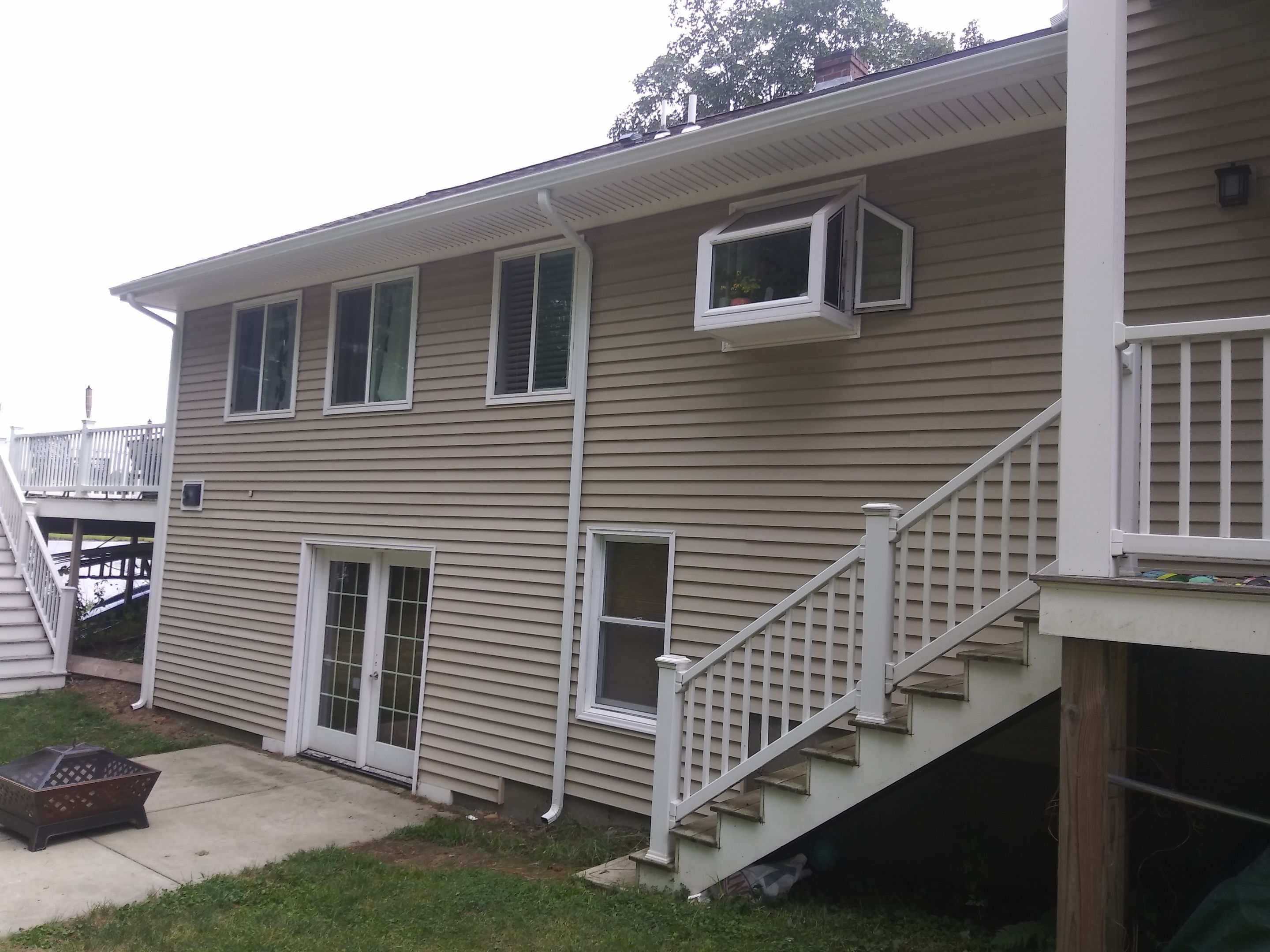 Swansea, MA Gutter Installation using 5" K-Style Aluminum Gutter by Gutter Pro Enterprises