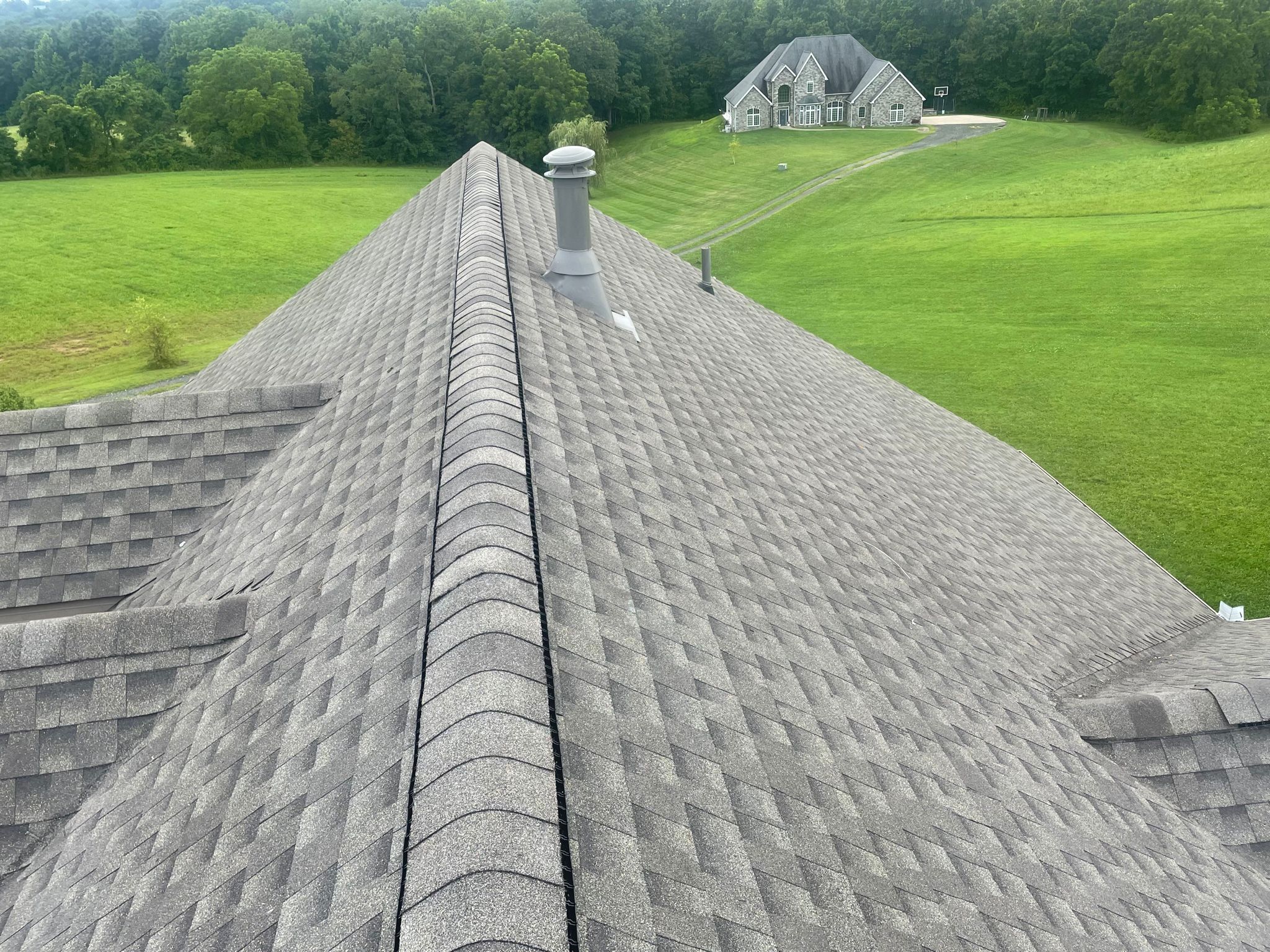Residential Roofing Installation using GAF Timberline HDZ by Rainstoppers Roofing