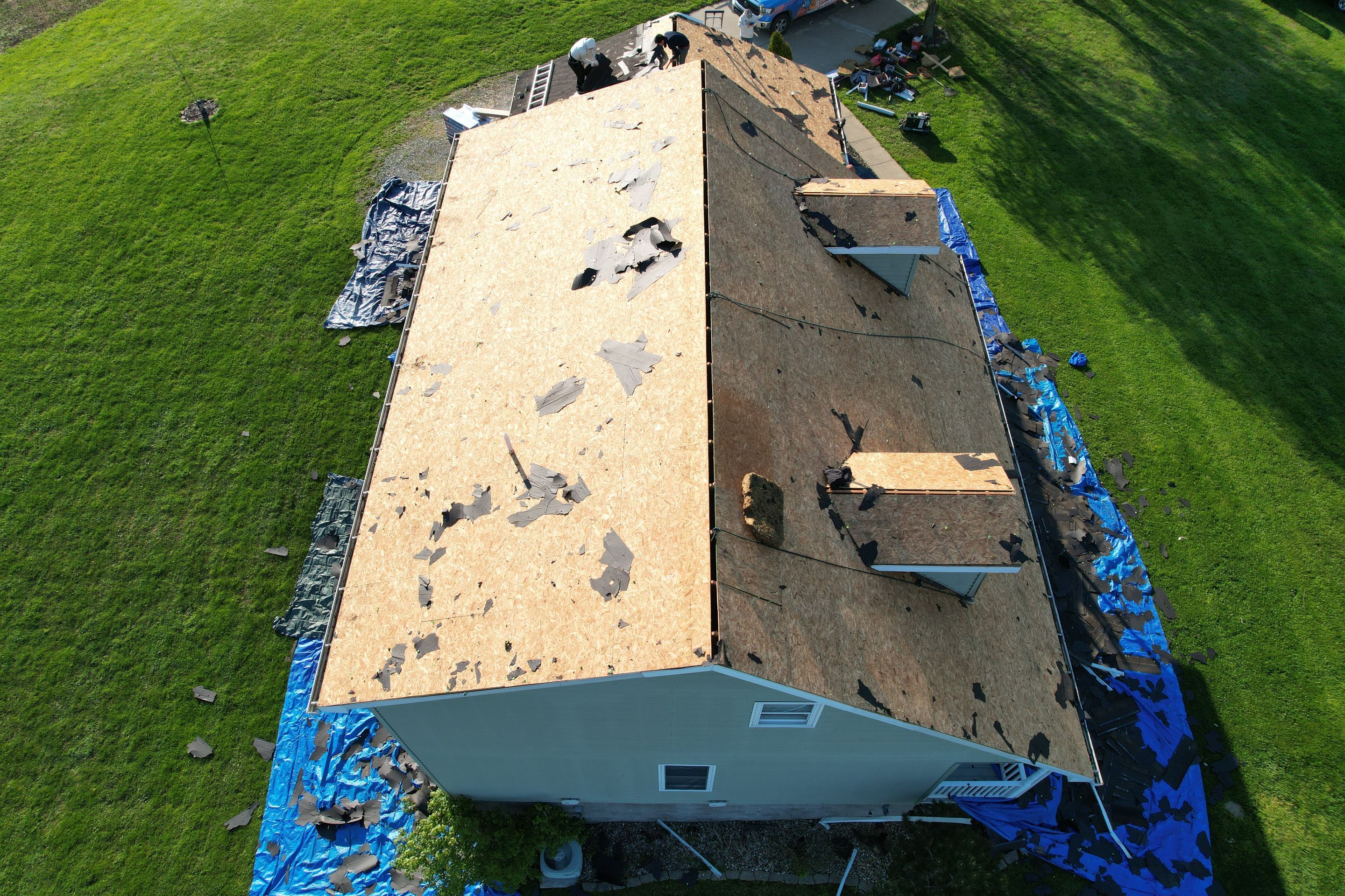 Residential Roofing Installation using GAF Timberline HDZ Cedar Falls by Rainstoppers Roofing