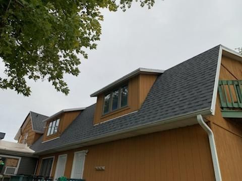 Restaurant Roof Replacement with Atlas Castlebrook Shingles in Pewter Grey by Gellings Roofing & Siding