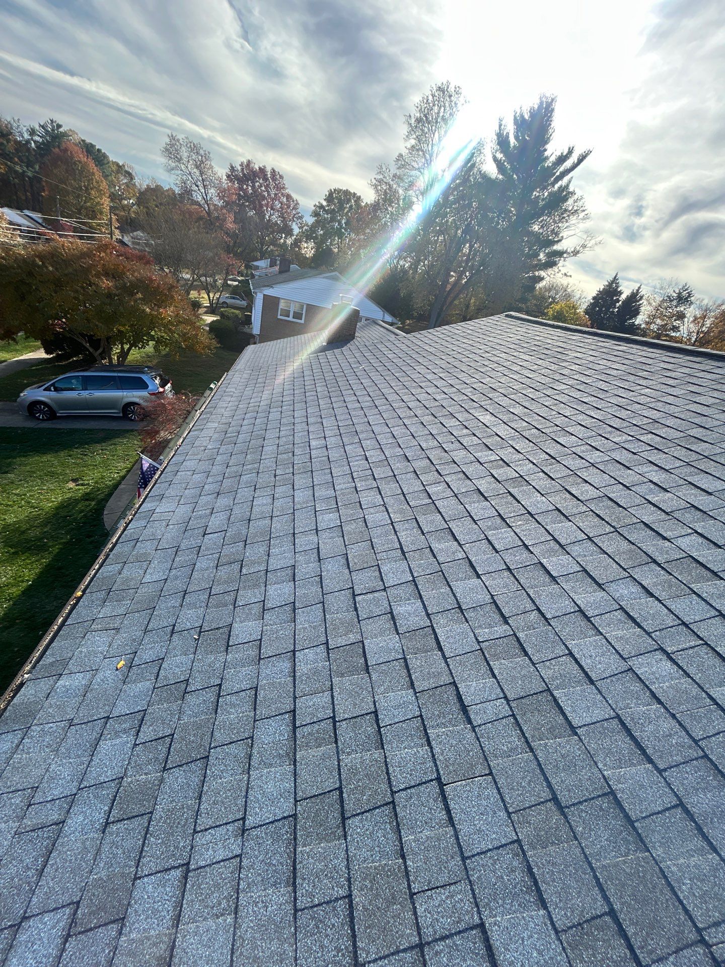 Faifax : Residential Roof Replacement with CertainTeed Landmark Pro in Max Def Coastal Blue  by RM Banning, Inc.