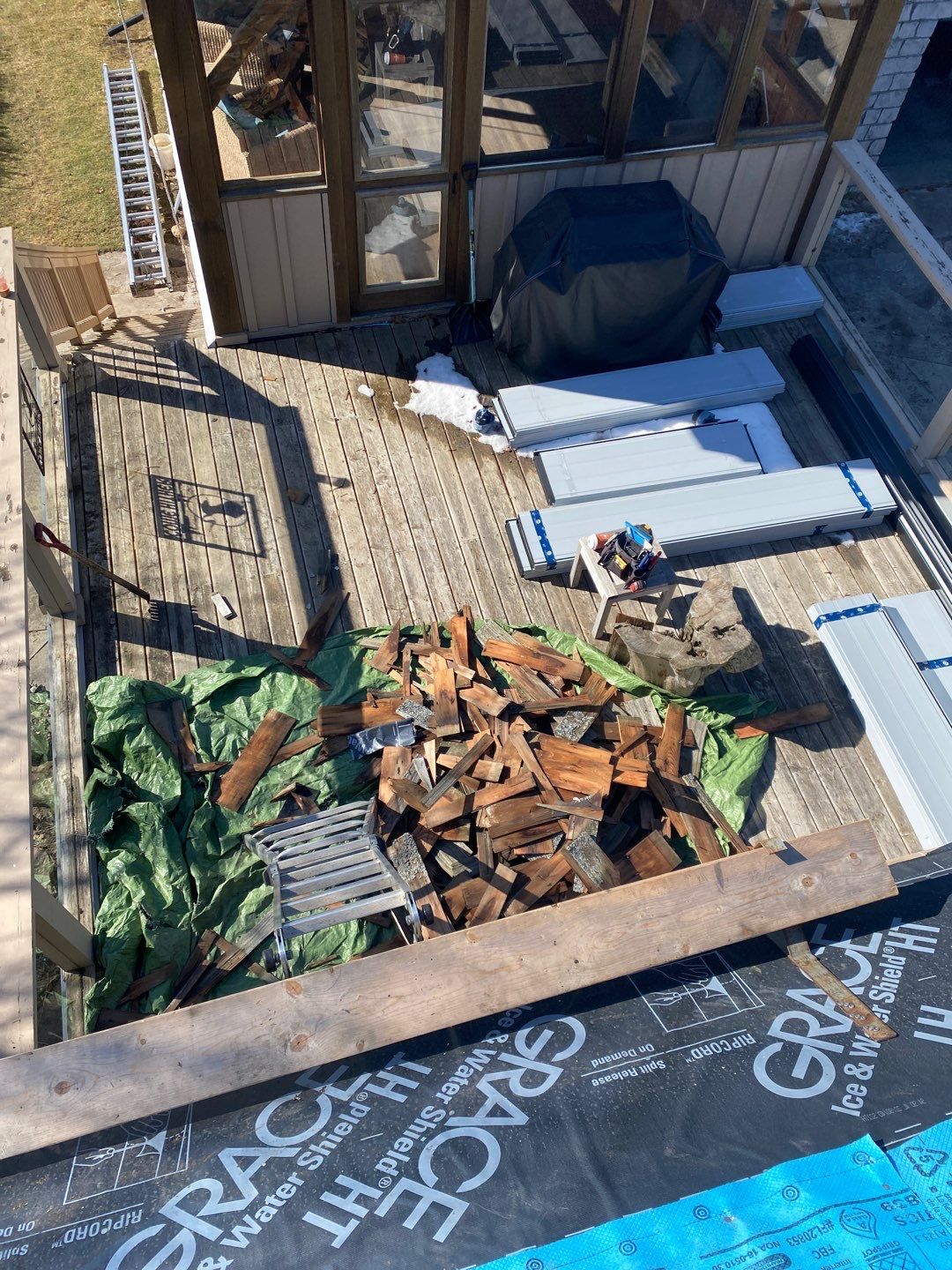 Residential Roofing Installation using 24 Ga Standing Seam Metal by Jay Carter Roofing & Sheet Metal