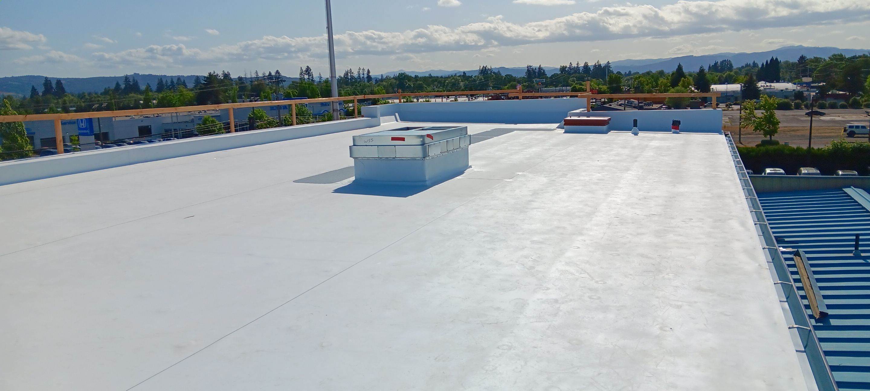 Commercial Roofing Replacement using TPO by Vitan Construction LLC 