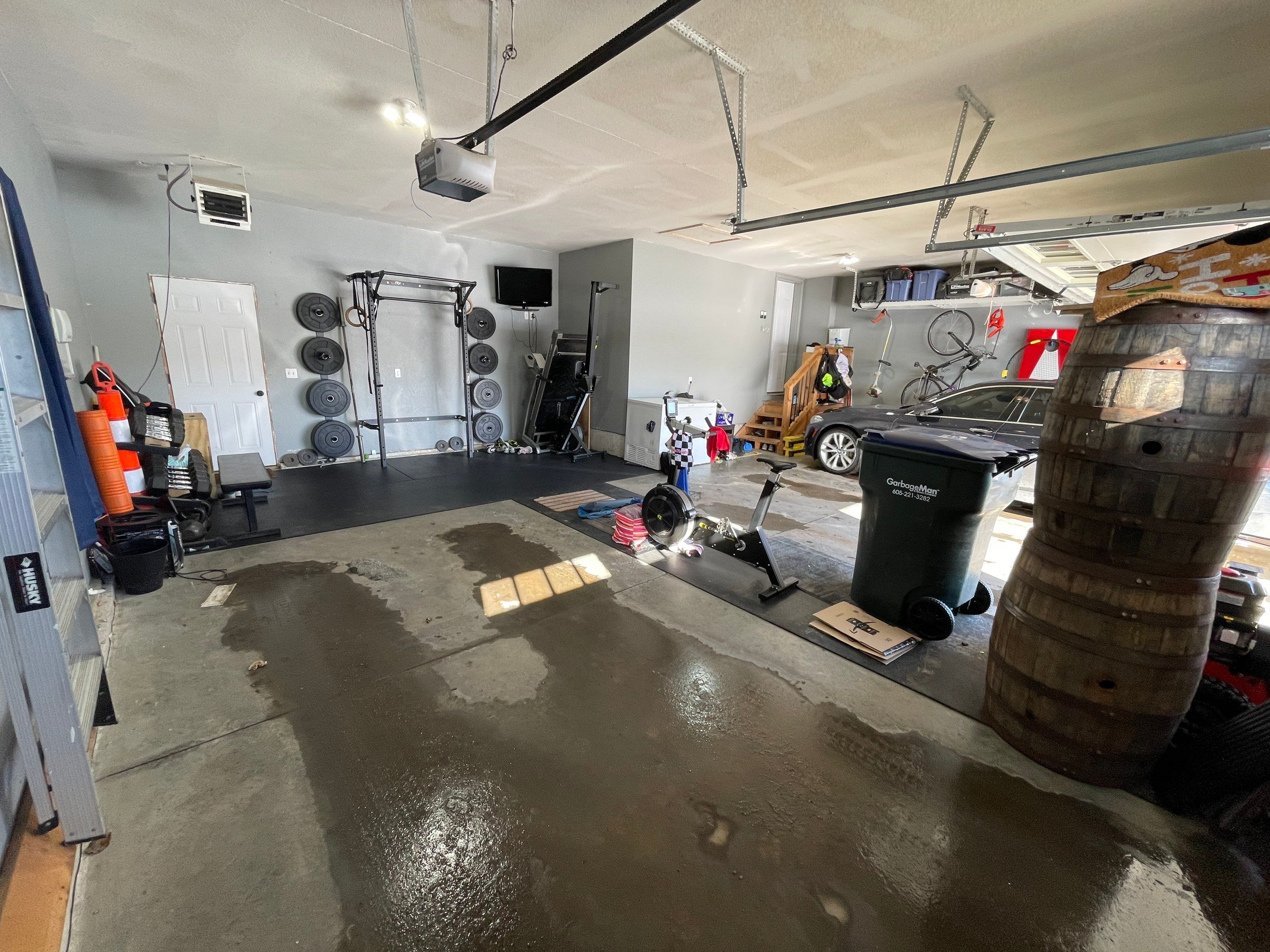 Garage using Tidalwave by Select Painting, Coatings & Garage Cabinets