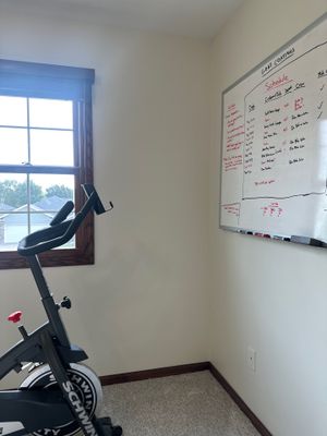 Home Office Finishing with Interior Door and Trim Installation