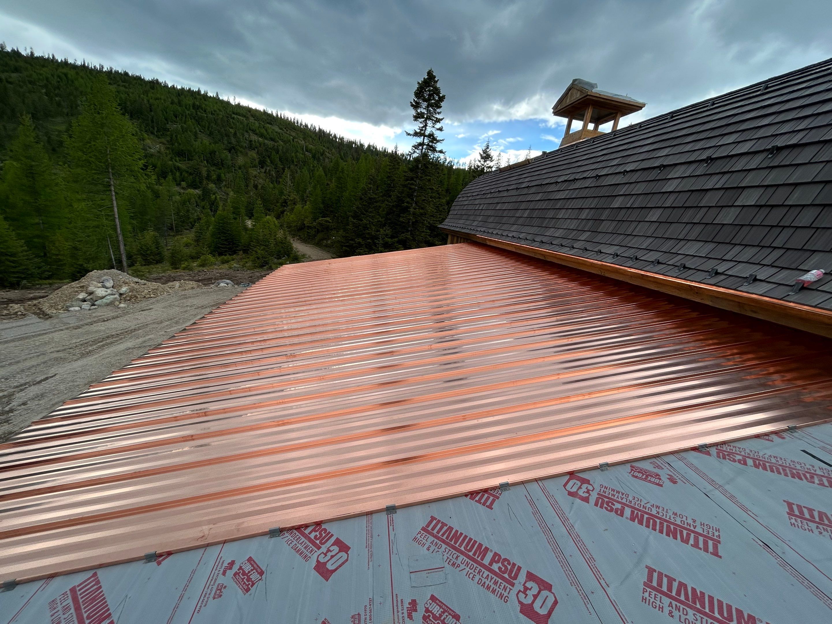 Horse Barn Install  by Montana Roofing Solutions