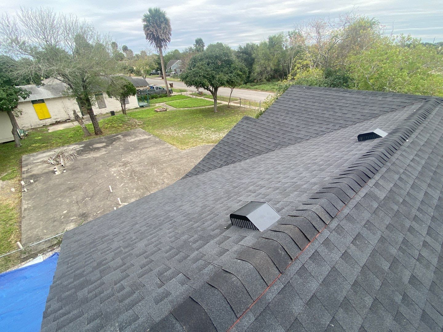 Residential Roofing Installation using GAF Natural Shadow by Lighthouse Roofing