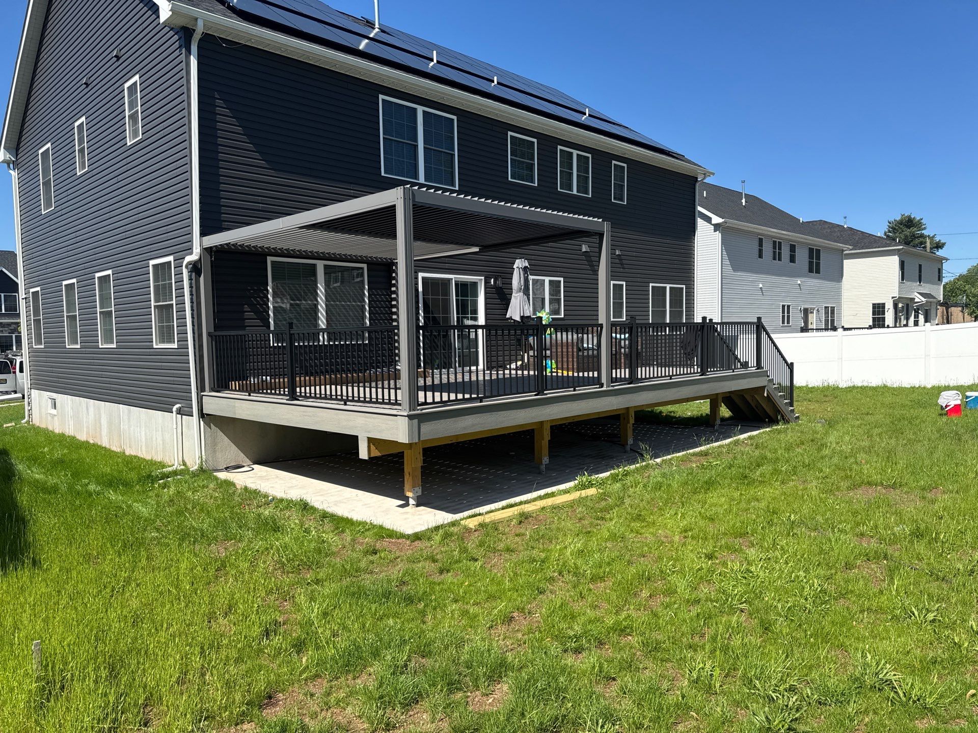 New Deck in Piscataway, New Jersey by deck guardian