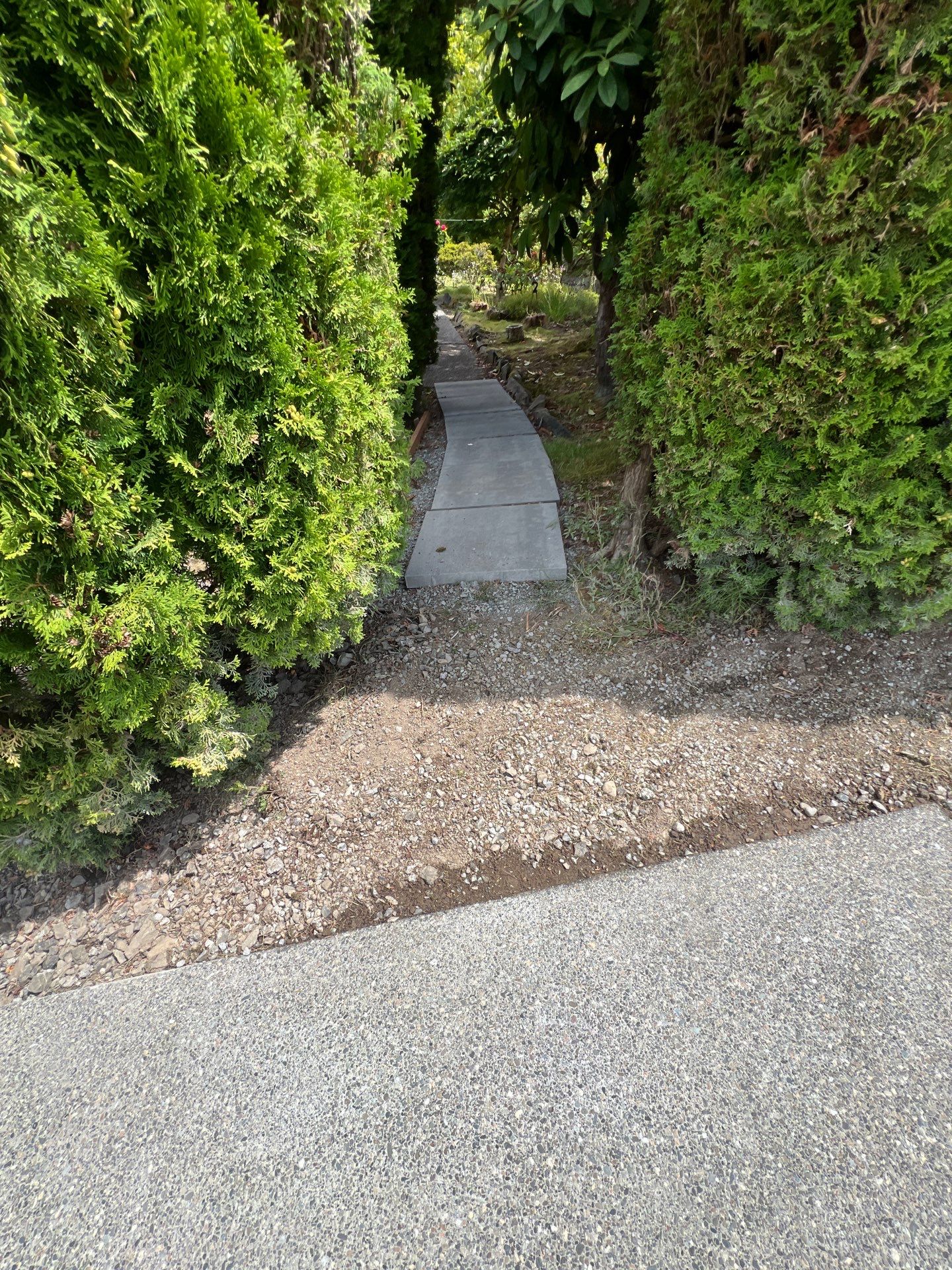 Concrete Driveway Makeover w/ Asphalt Patch | Everett  by Jireh Asphalt & Concrete Inc 