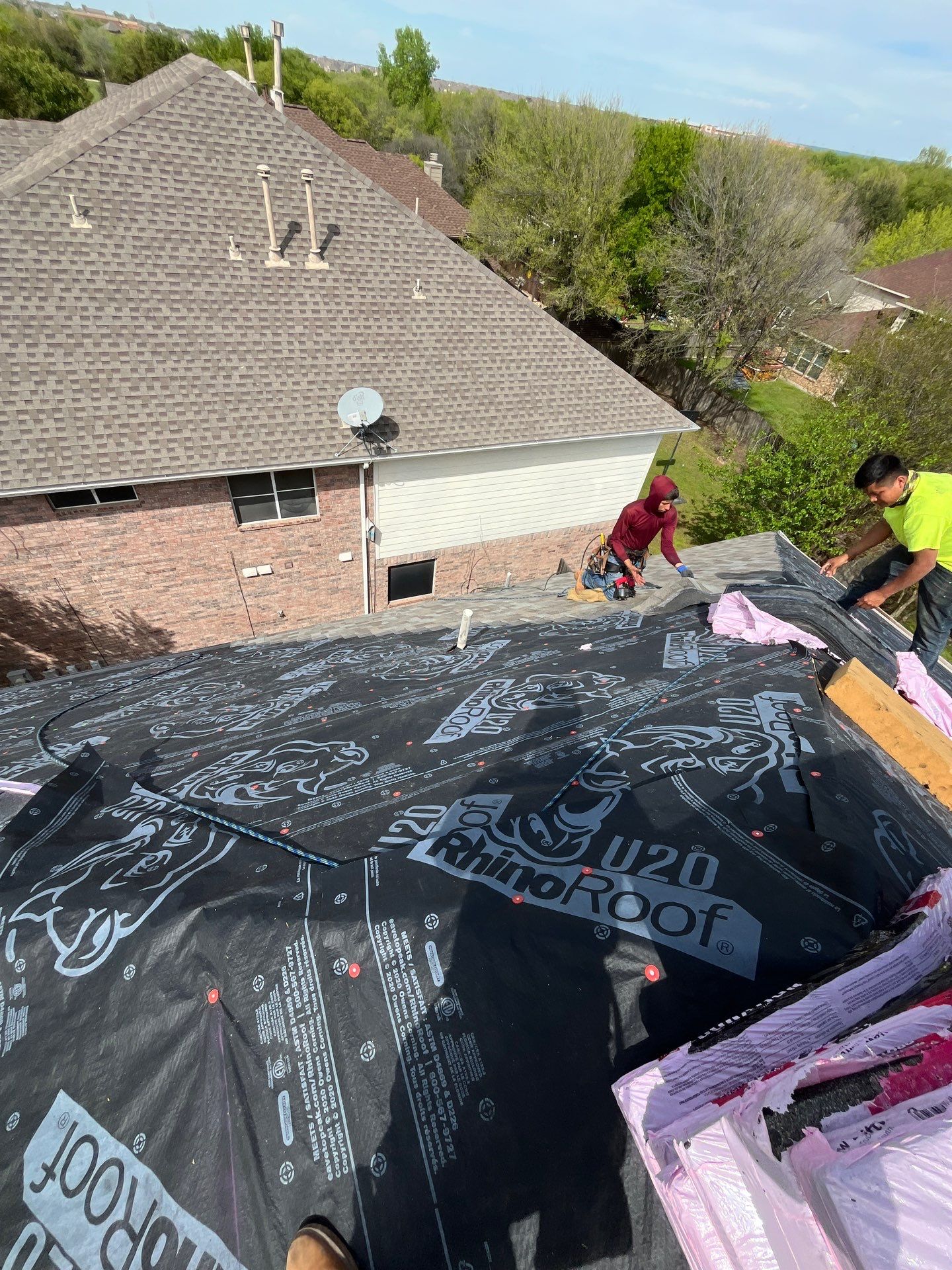 Storm Restoration Project by Berry Good Roofing 