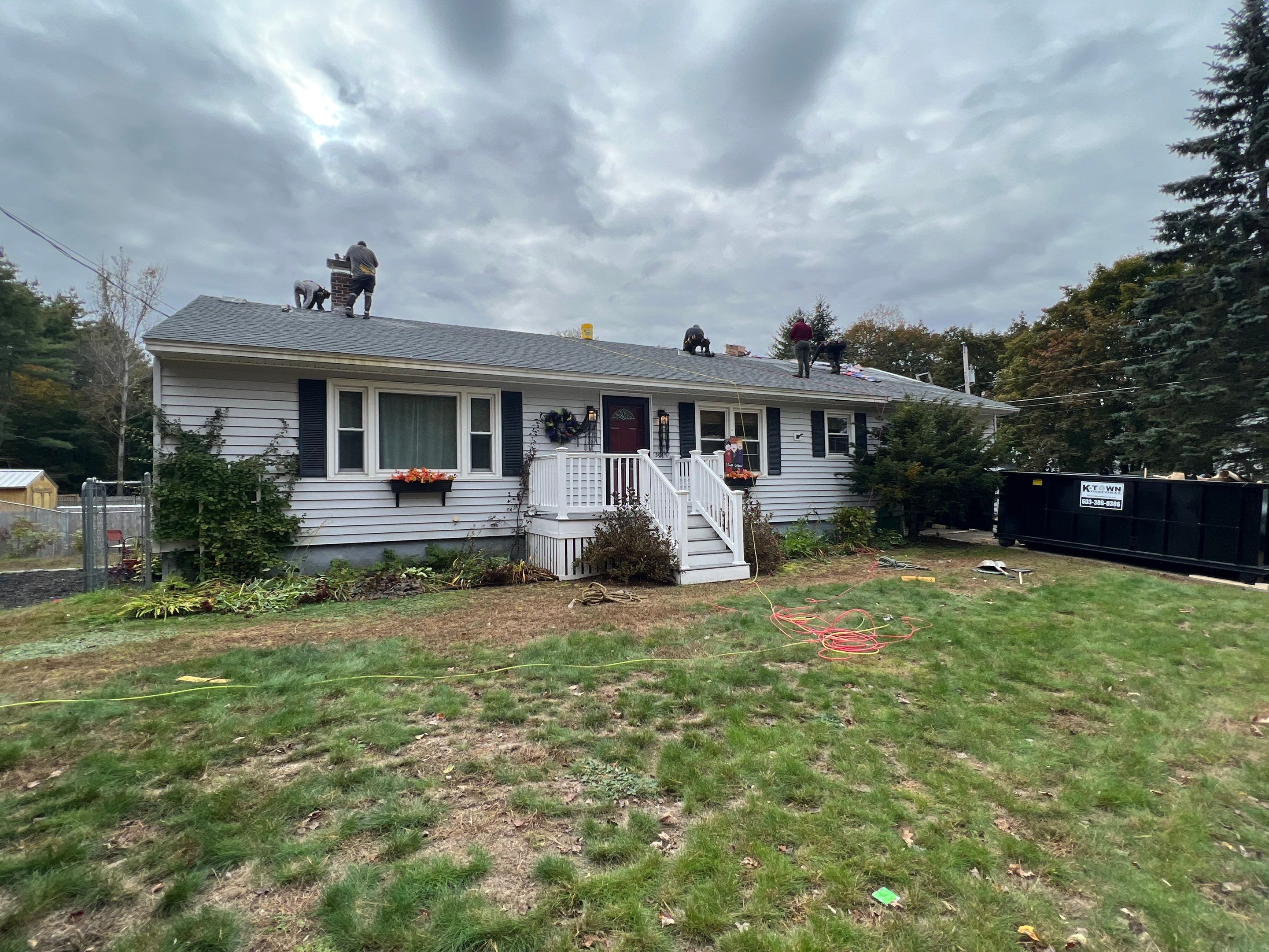 New Roof in Rochester New Hampshire by Tall pine roofing
